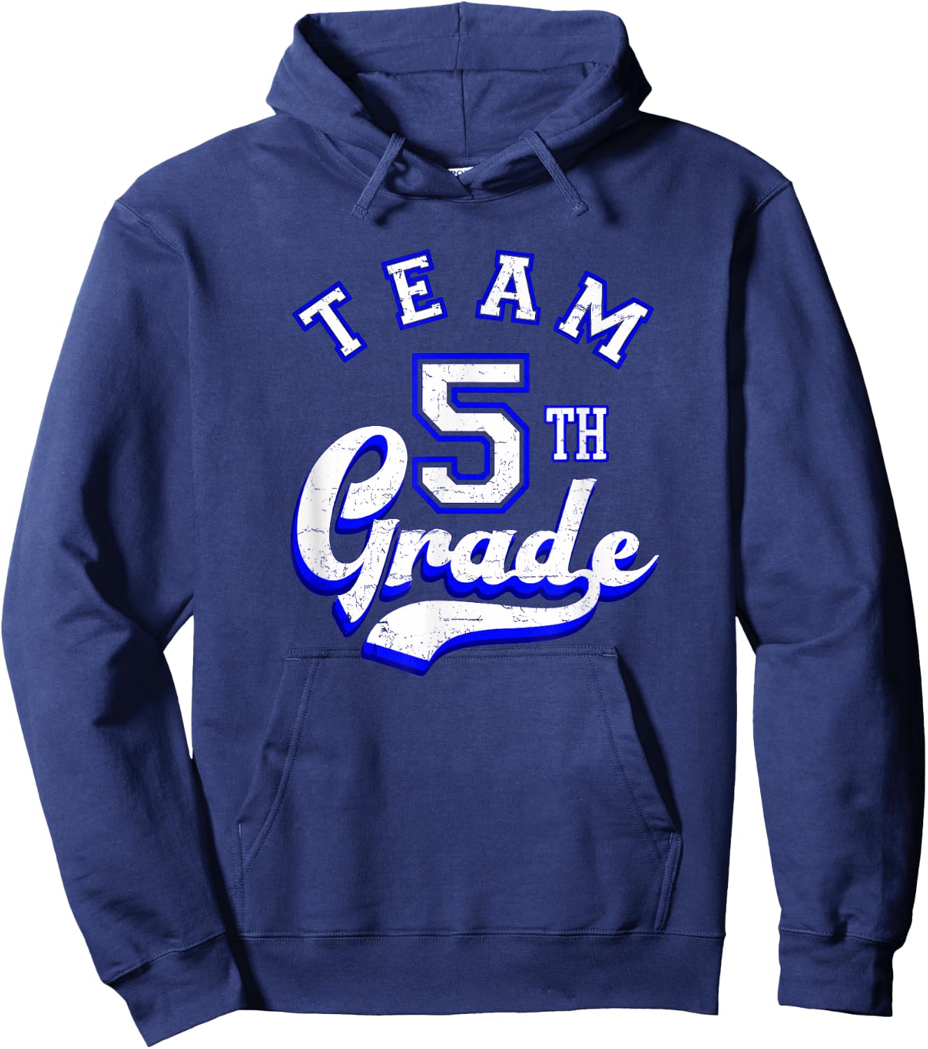 Team 5th Grade Fifth for Teacher or Students Women Kids Hoodie - Hoodie | Navy