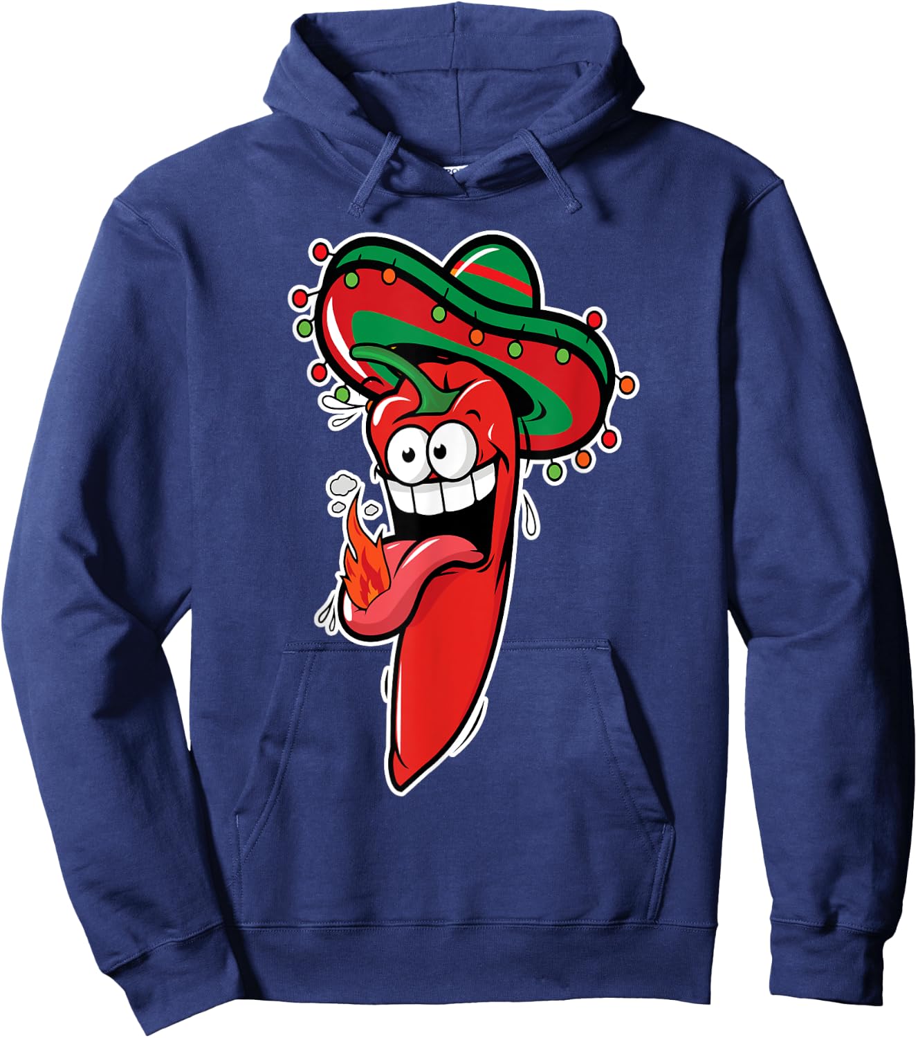 Hot Jalapeno - Chili Pepper Mexican Gift Hoodie - Hoodie | Navy