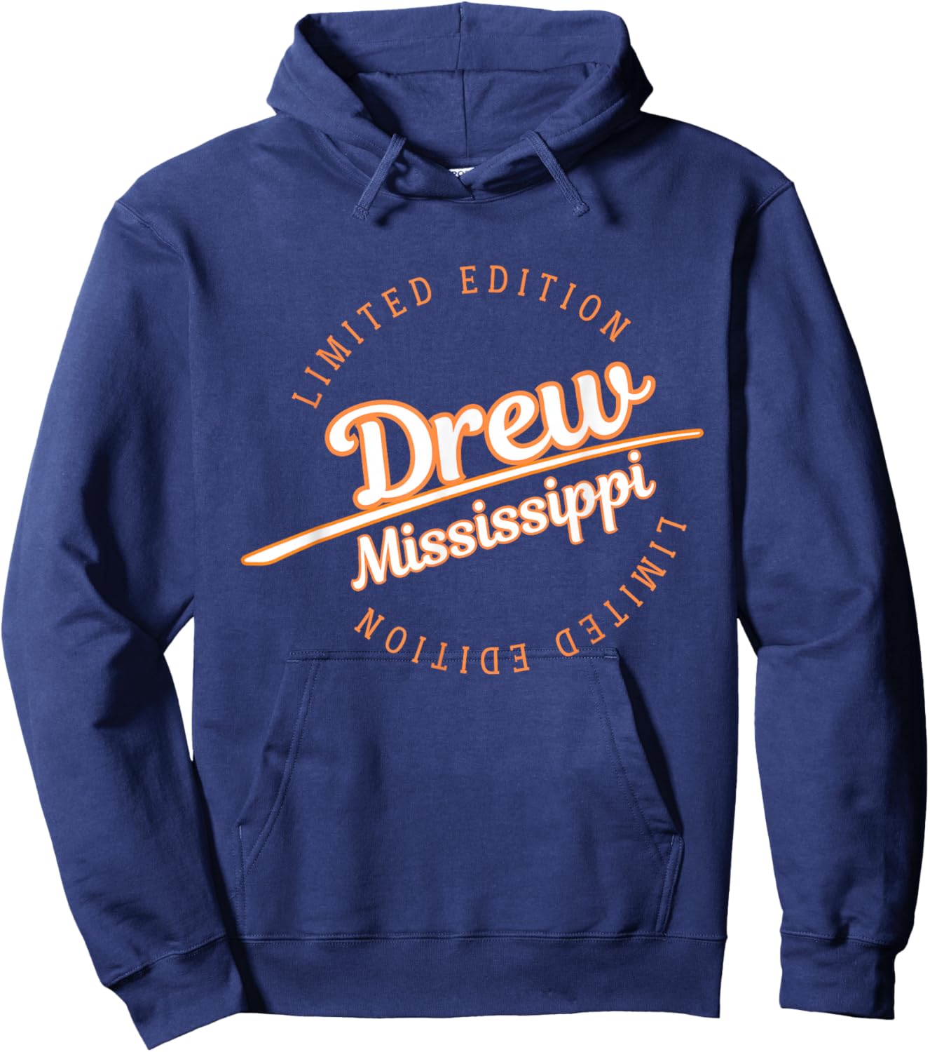 Retro Athletic Drew MS Apparel Hoodie - Hoodie | Navy