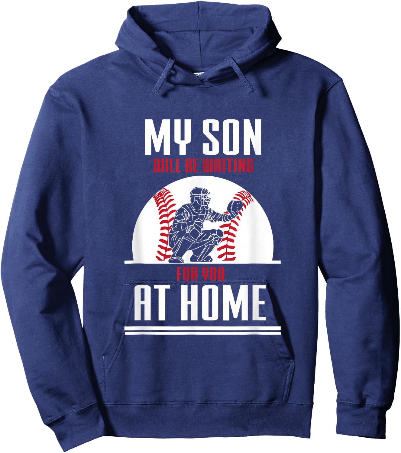 Baseball Catcher Shirt Sport Team Coach Gift Hoodie - Hoodie | Navy