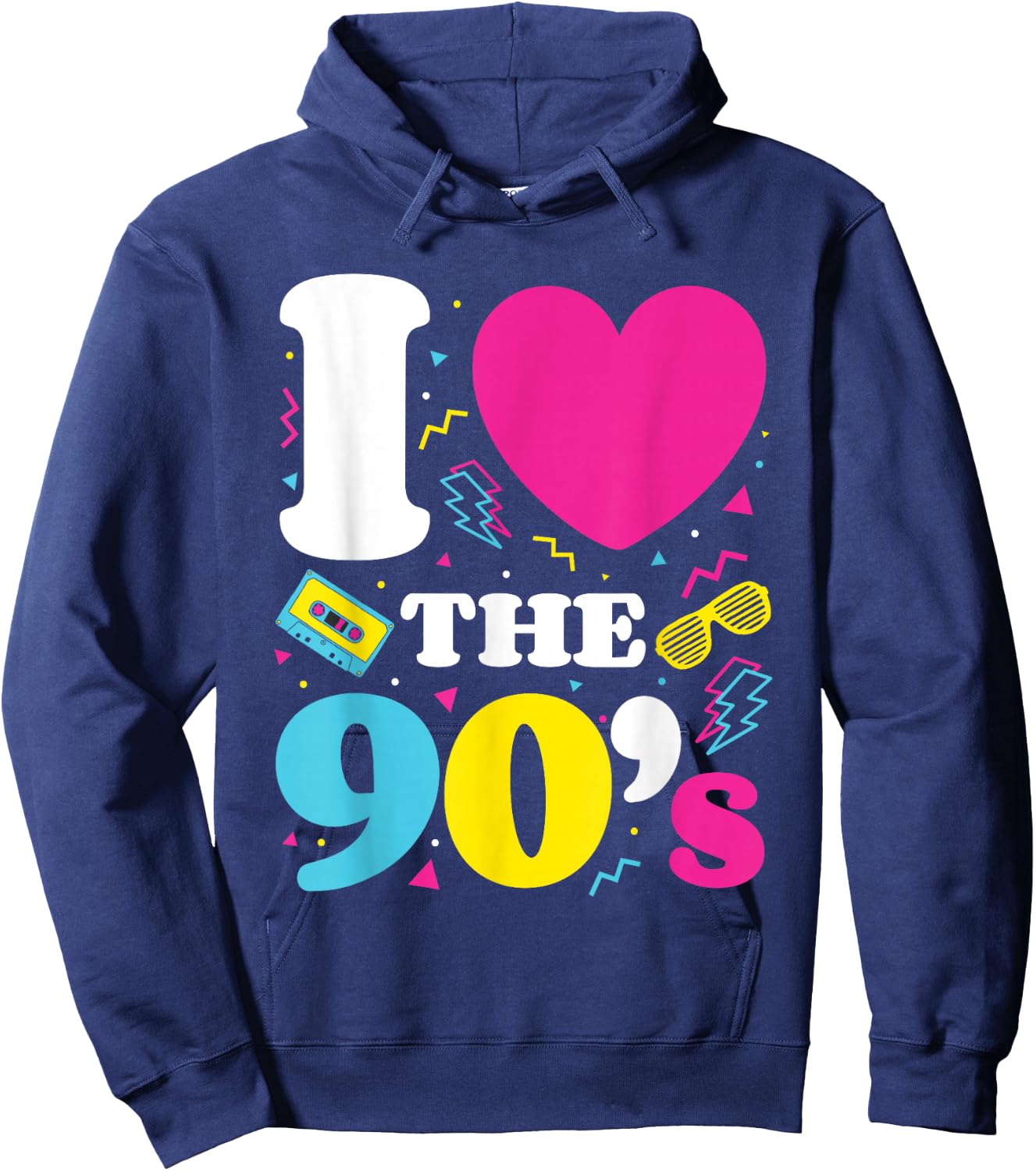 90's, 1990's, Nineties, Costume themed For Nostalgia Party Hoodie - Hoodie | Navy