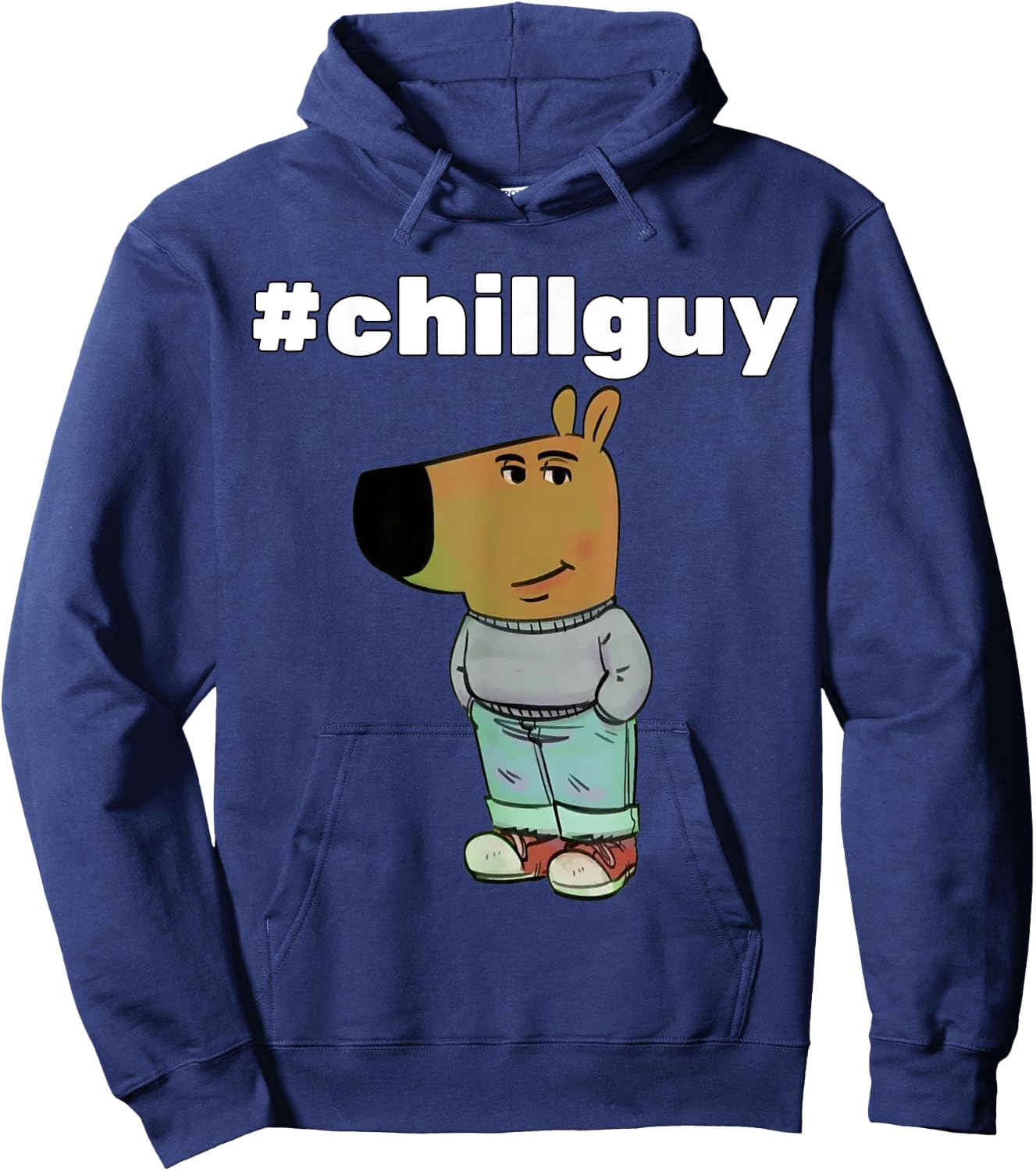 Just a chill guy - #chillguy Hoodie - Hoodie | Navy