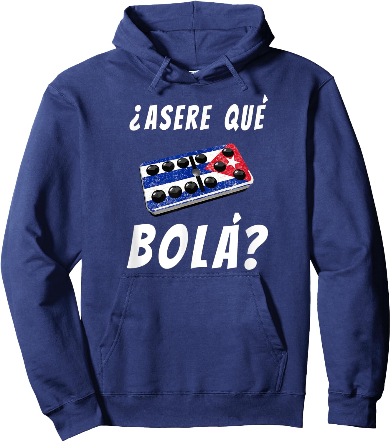 Cuban Dominoes shirt Miami Florida Cuba Greeting Hoodie - Hoodie | Navy