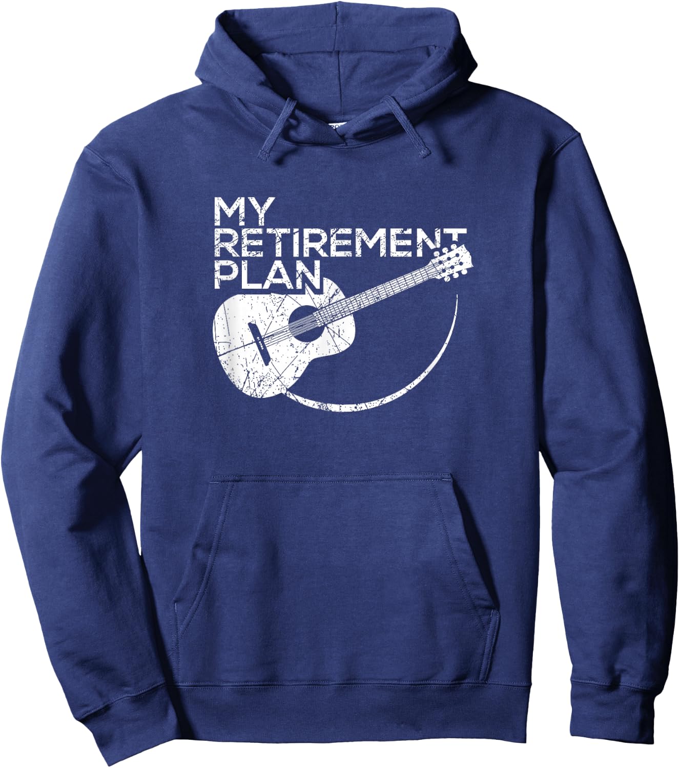 My Retirement Plan Guitar Funny Musicians Shirt Hoodie - Hoodie | Navy