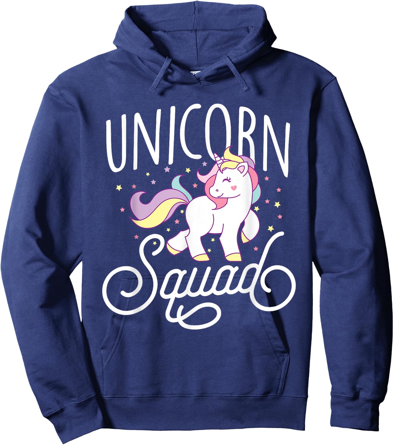 Unicorn Squad - Cute Unicorn Lovers Gift Hoodie - Hoodie | Navy