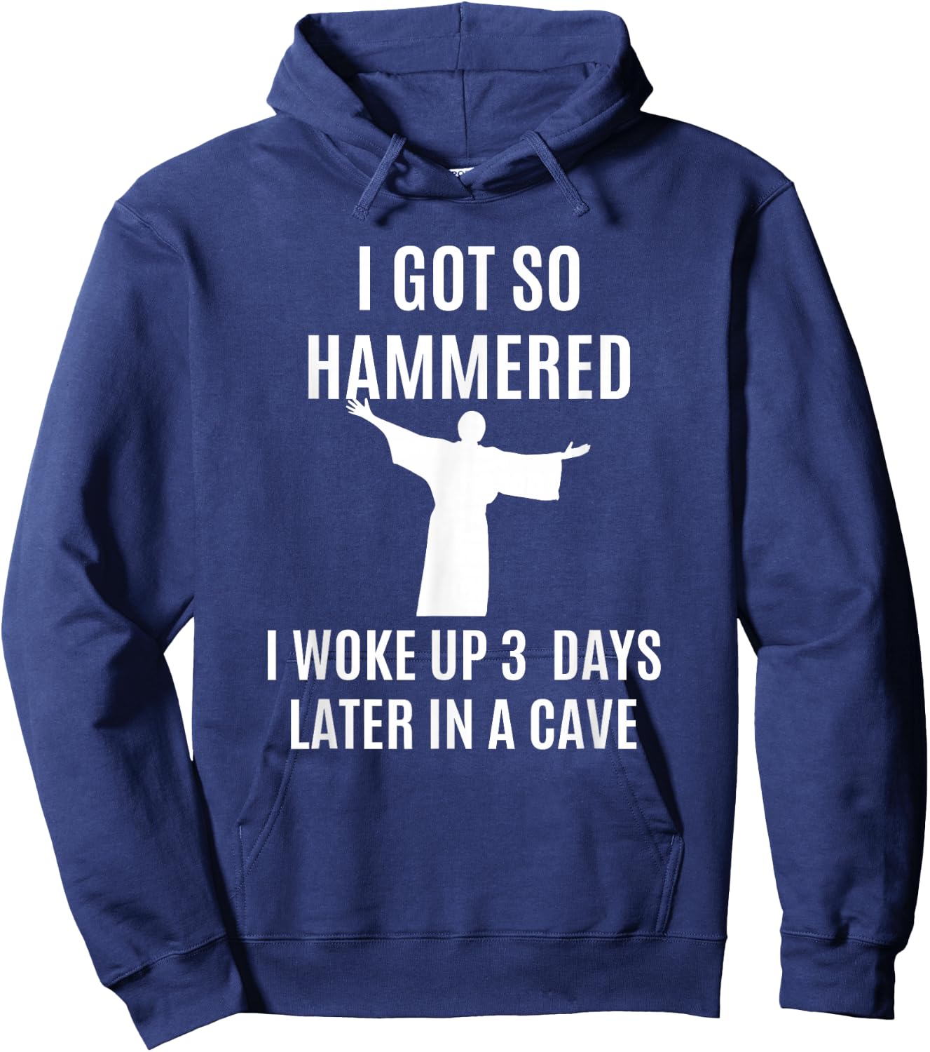 Religious Easter T Shirt Women Funny Church Gifts Jesus Hoodie - Hoodie | Navy