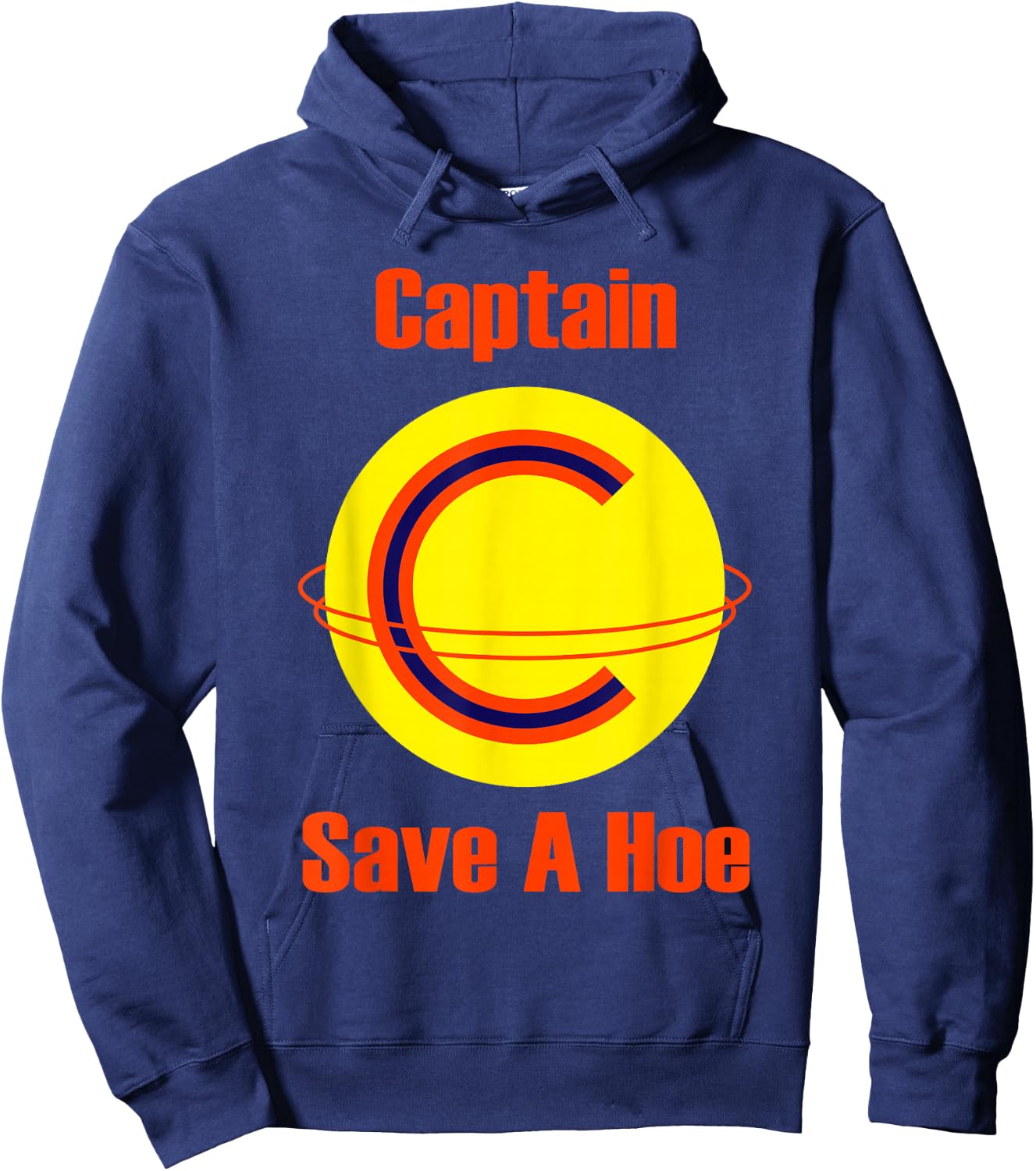 Captain Save a Hoe Shirt Hoodie - Hoodie | Navy