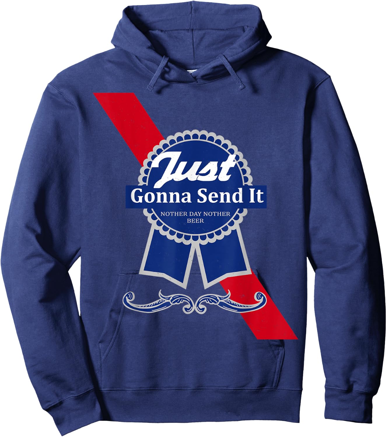 Just Gonna Send It Hoodie - Hoodie | Navy