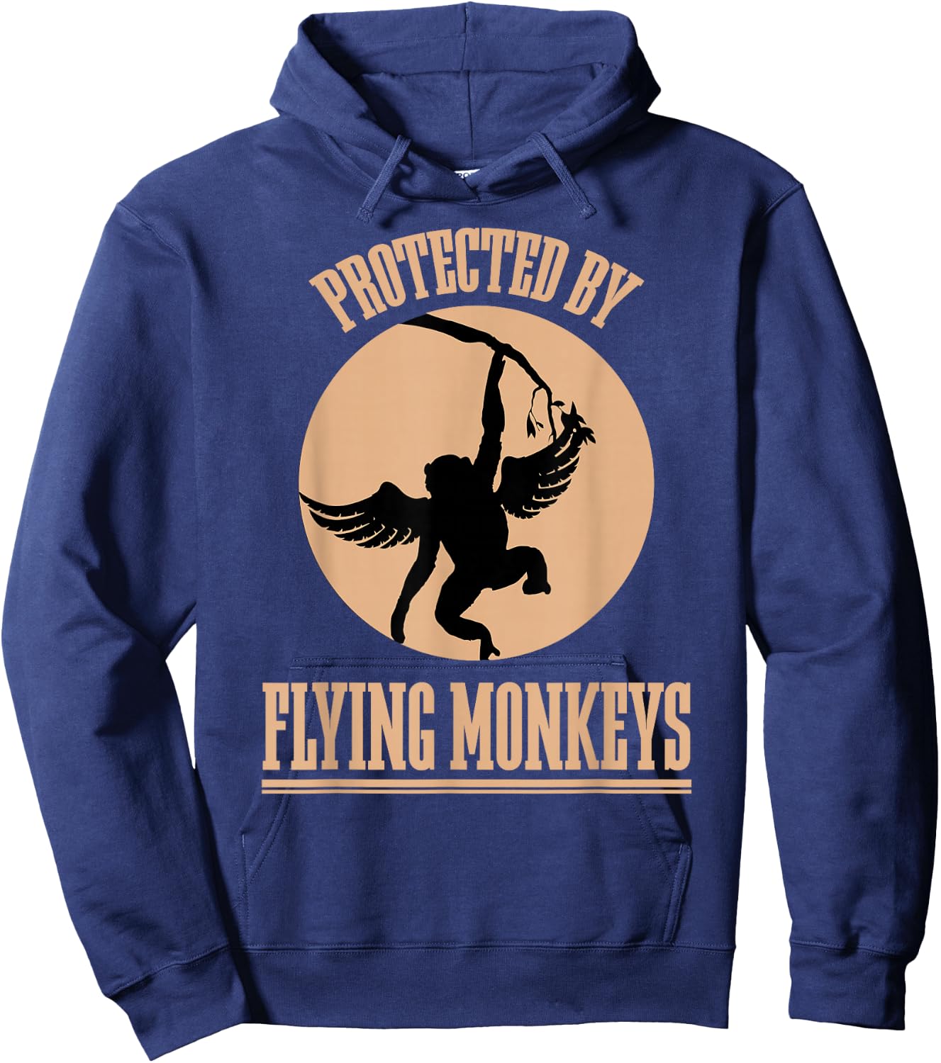 Protected Wizard of OZ Wicked Witch Get My Flying Monkeys Hoodie - Hoodie | Navy