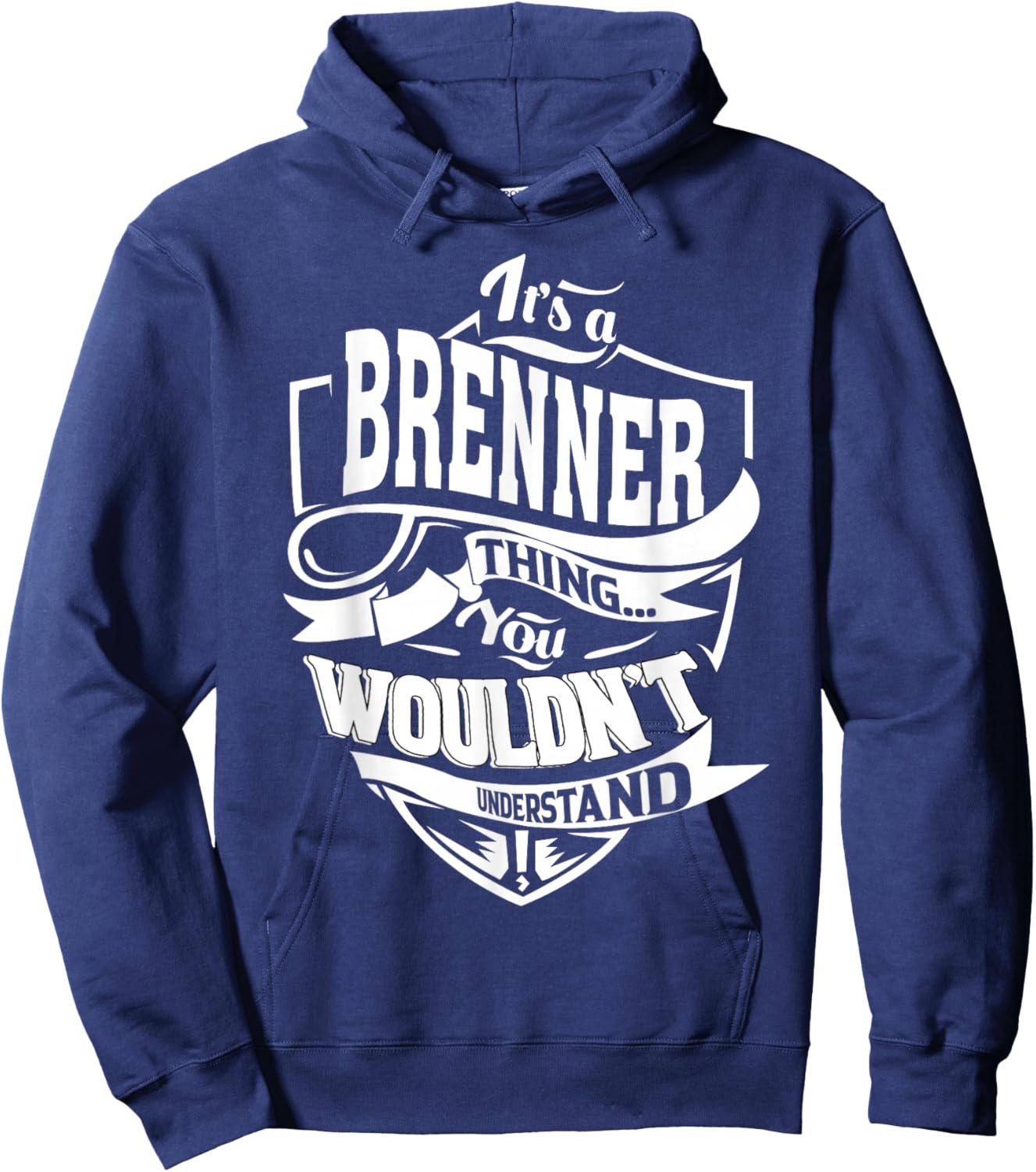 It is a Brenner Thing Gift Hoodie - Hoodie | Navy