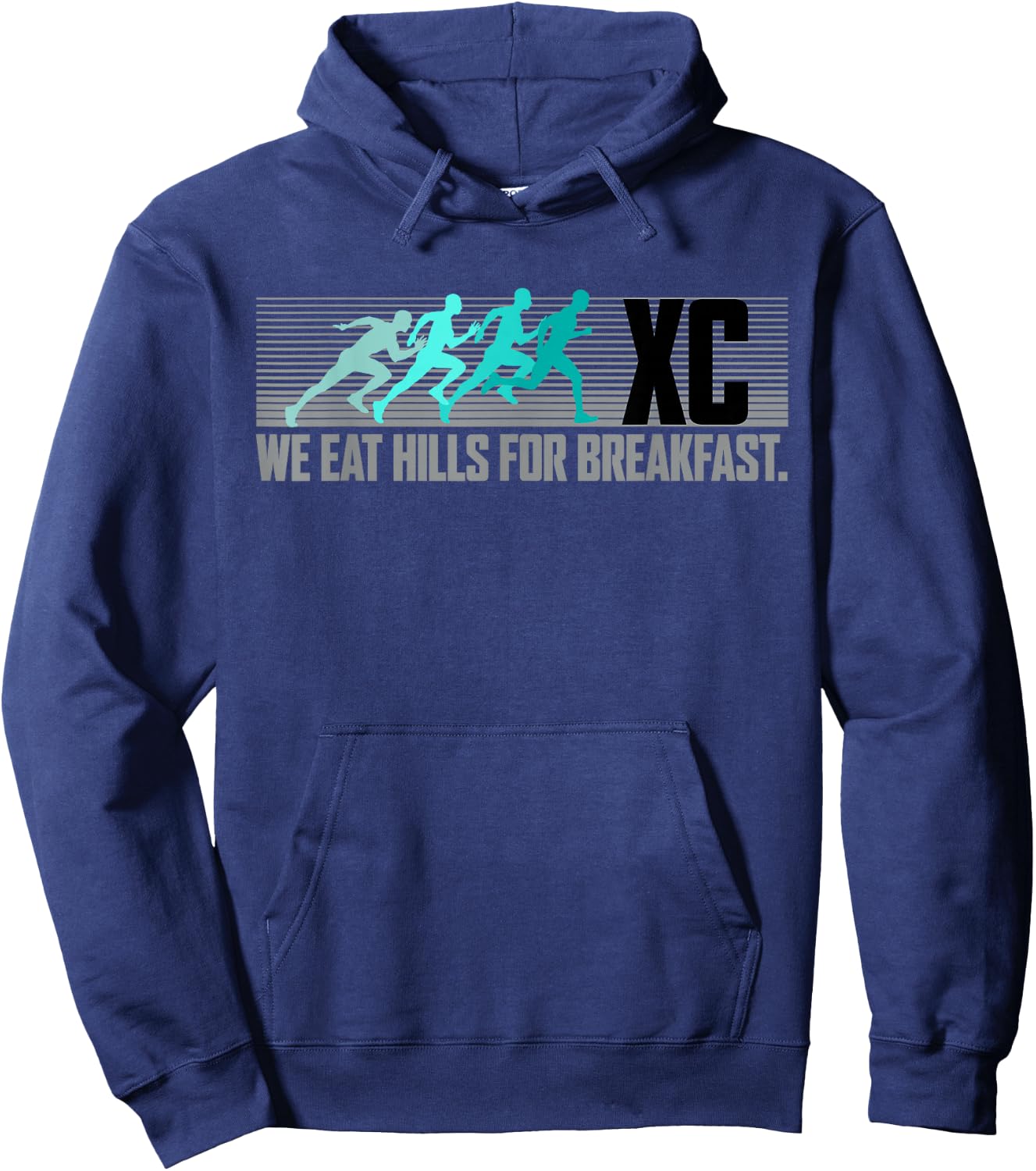 Cross Country Running Hoodie - Hoodie | Navy