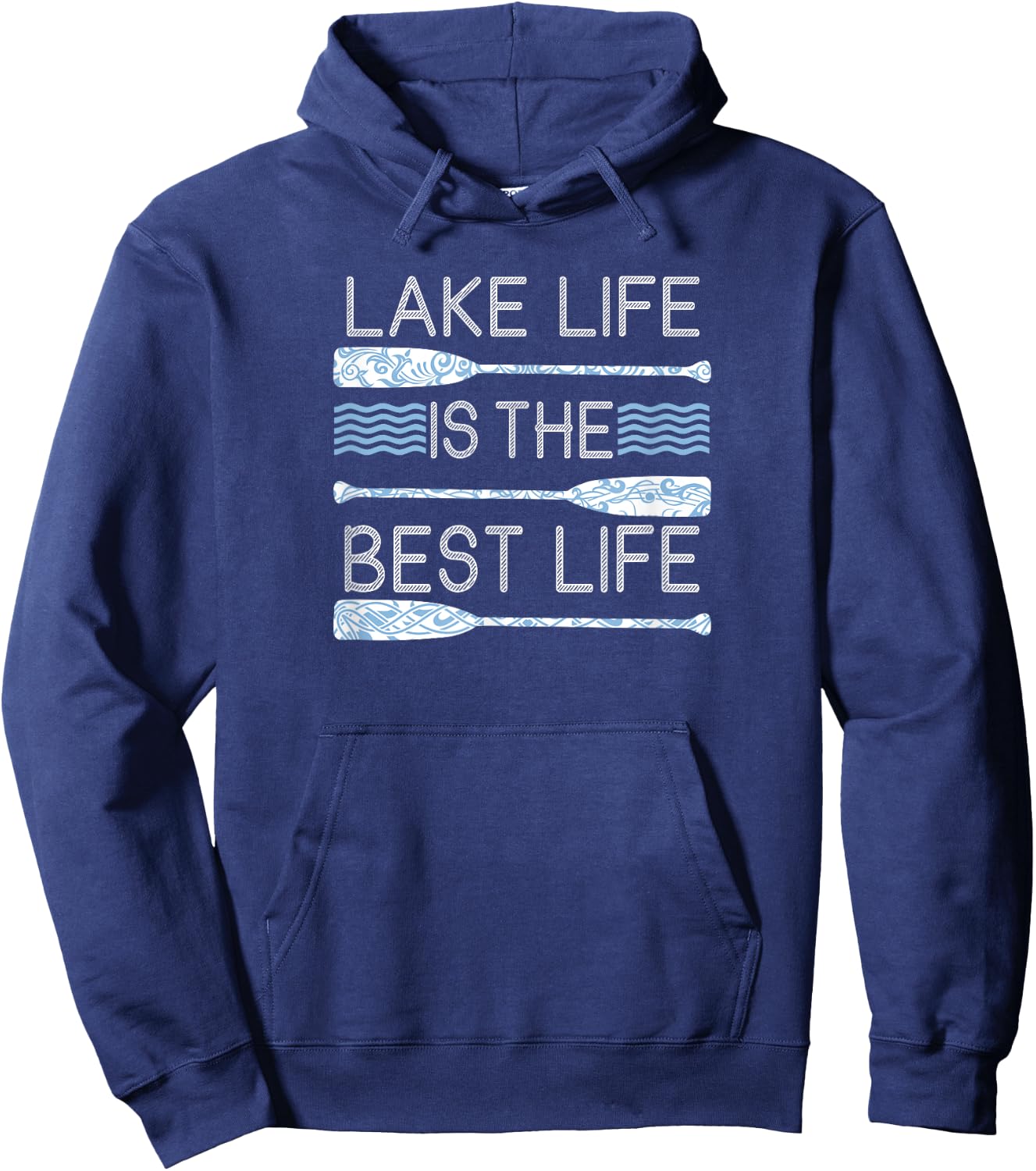 Lake Life Is The Best Life Shirt Hoodie - Hoodie | Navy