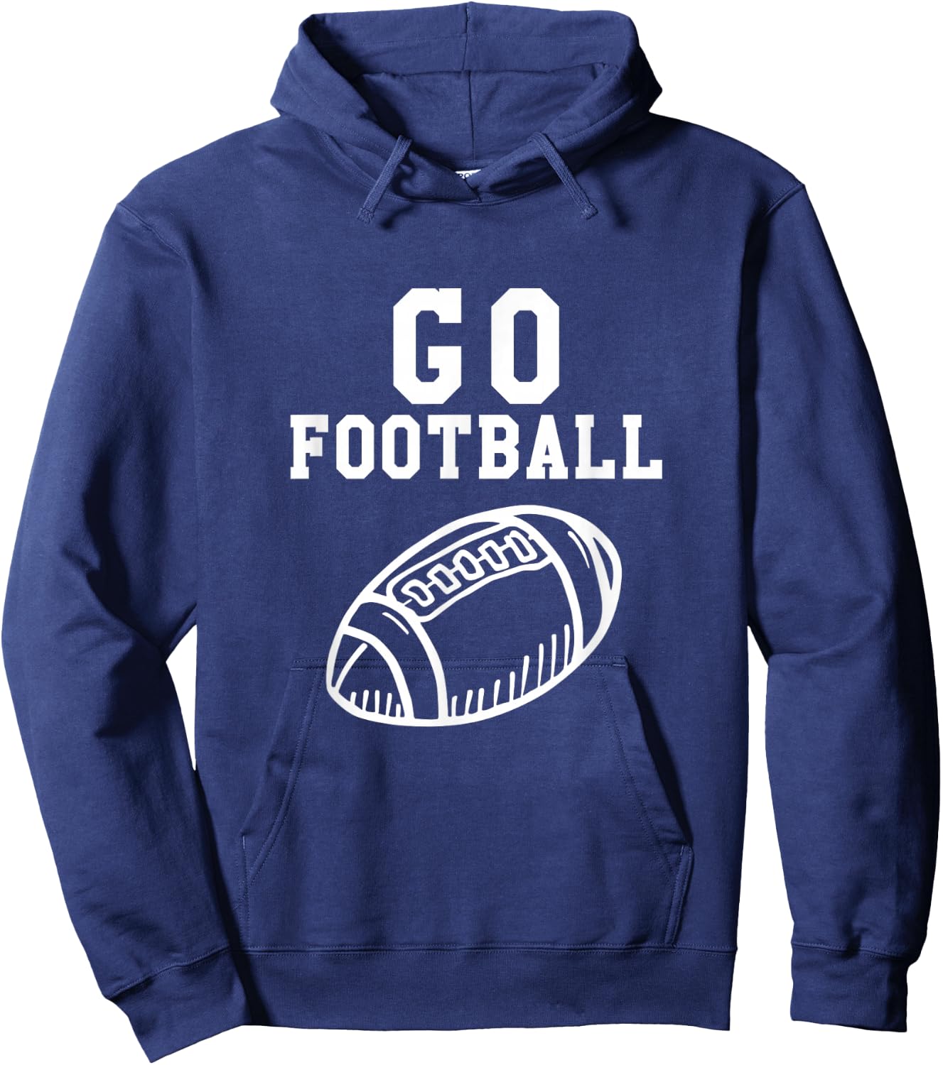 Go Football Hoodie - Hoodie | Navy