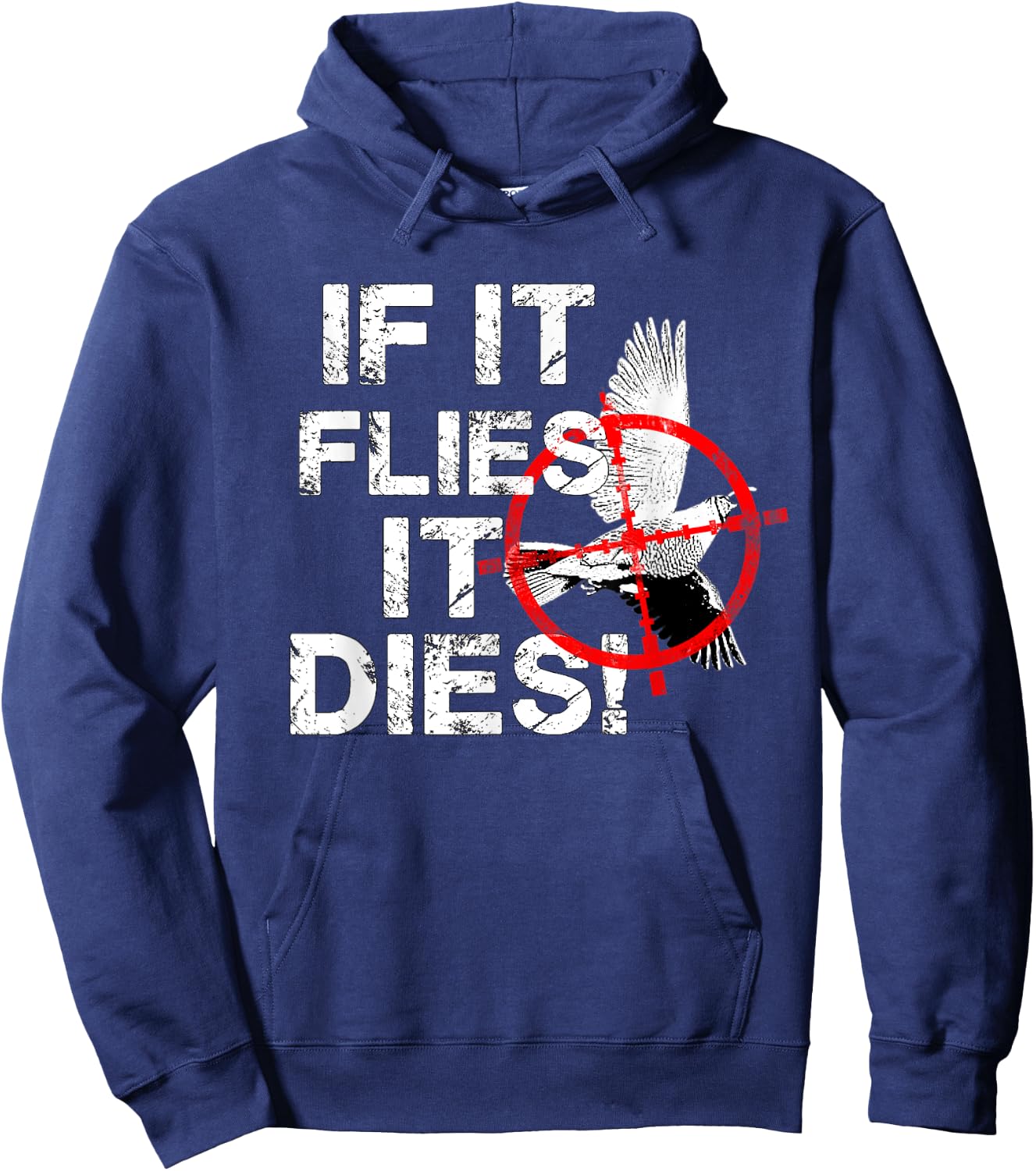 Quail Hunting Gift design - Upland Bird Hunters Gift Hoodie - Hoodie | Navy