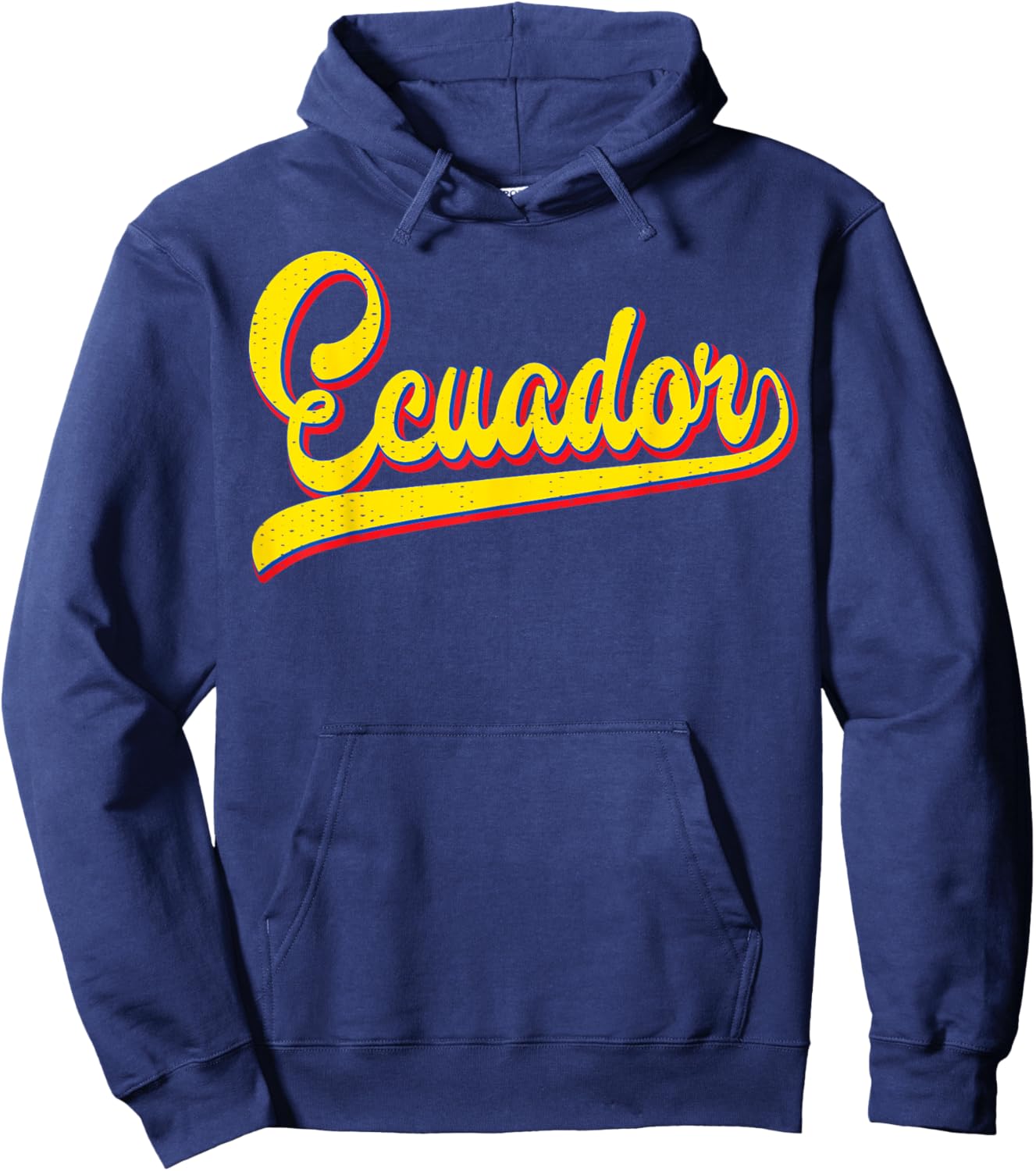 Ecuador National Pride Flag Shir Equadorian Men Women Kids Hoodie - Hoodie | Navy