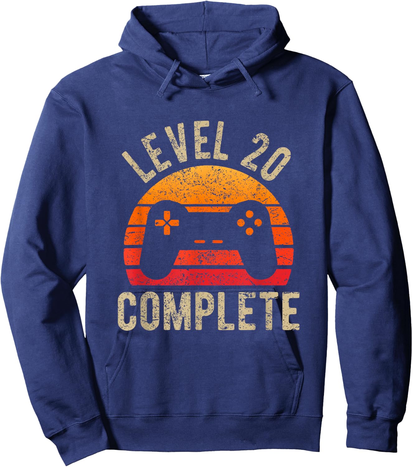 20th Birthday Men 20-YO Women Anniversary 20 Years Marriage Hoodie - Hoodie | Navy