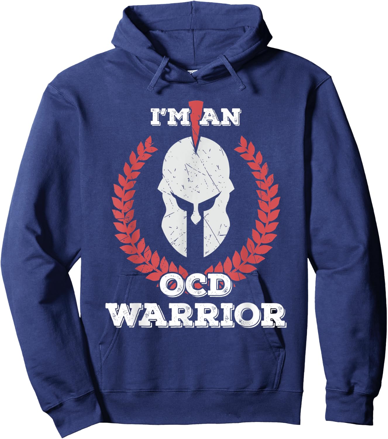 I'm an OCD Warrior Obsessive-compulsive Disorder Awareness Hoodie - Hoodie | Navy