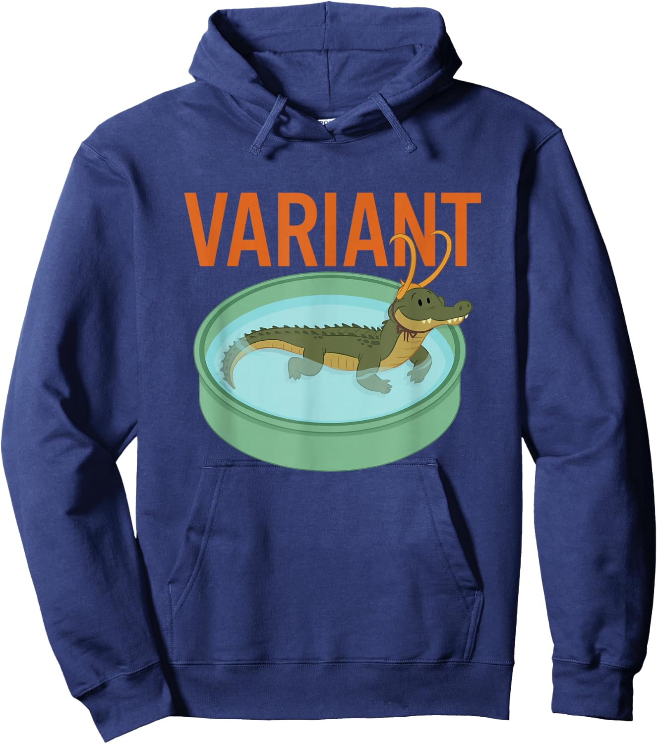 Marvel Loki Alligator Loki Variant Kiddie Pool Hoodie - Hoodie | Navy