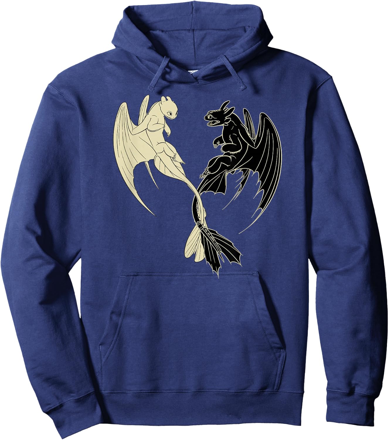 How to Train Your Dragon 3 Hidden World Lightfury Toothless Hoodie - Hoodie | Navy