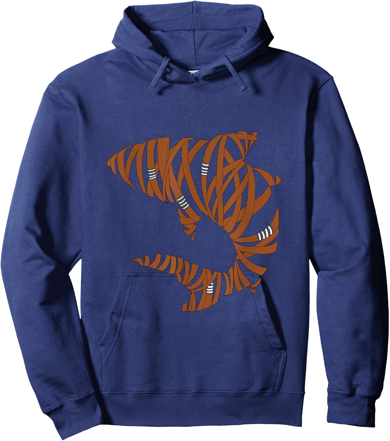 Bjj Jiu Jitsu Belt Shark - Brown Belt Hoodie - Hoodie | Navy