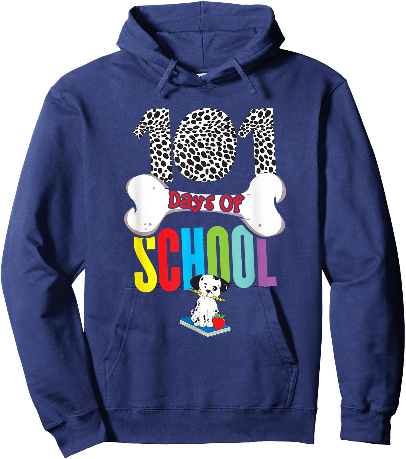 101st Days of School - 100th Day Class 101th Kids Teacher Hoodie - Hoodie | Navy