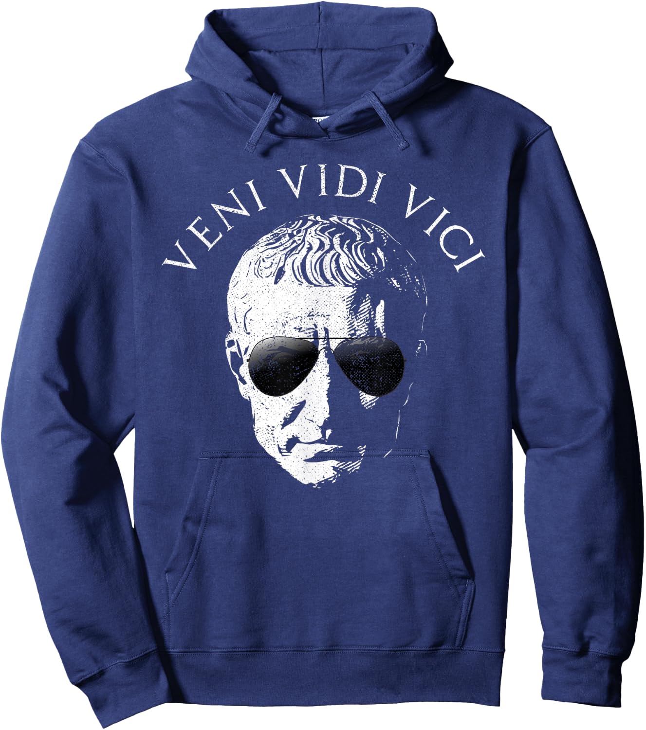 Veni Vidi Vici Gaius Julius Caesar Roman Empire Hoodie - Hoodie | Navy