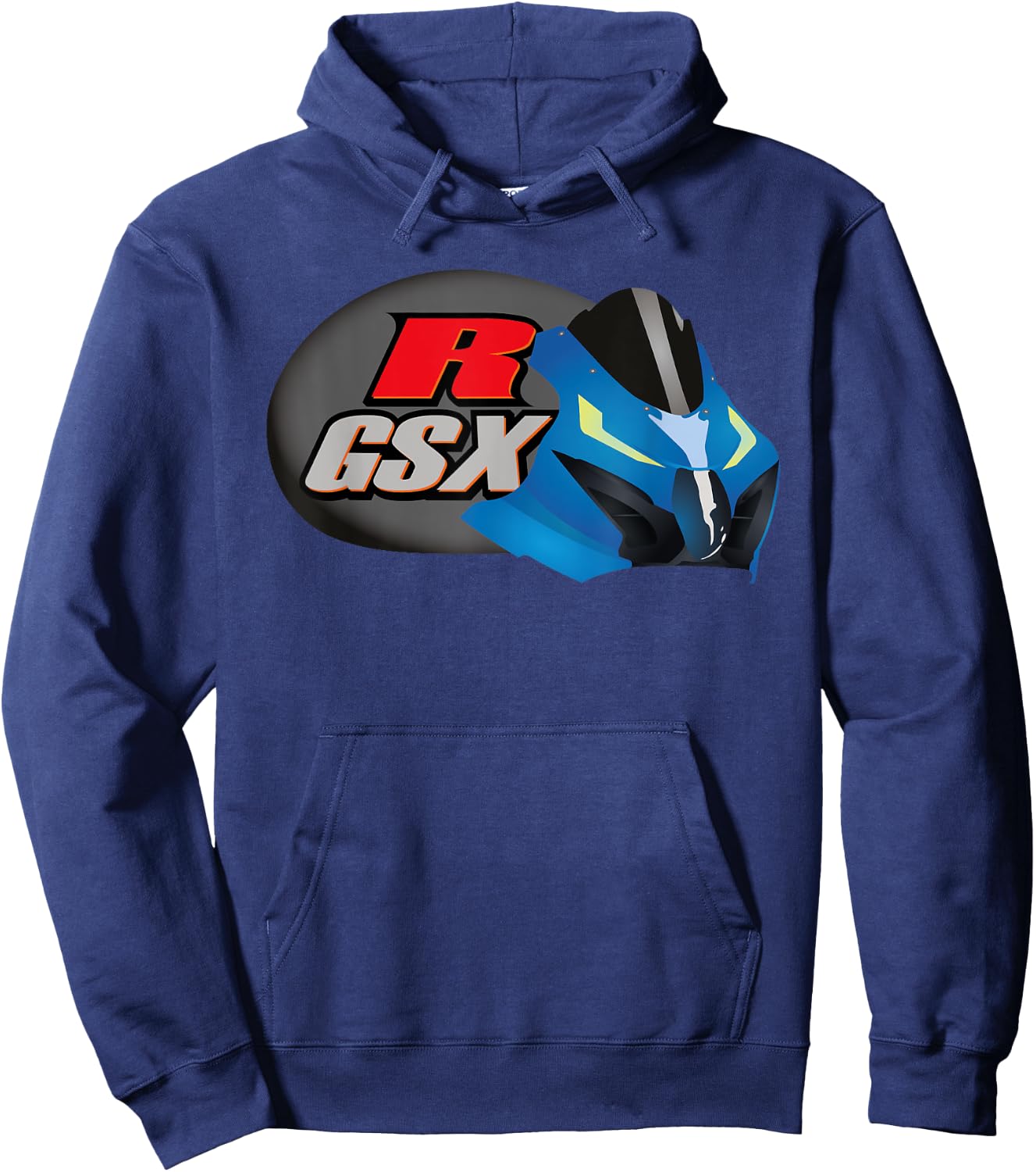 GSXR sport bike motorcycle gixxer Hoodie - Hoodie | Navy
