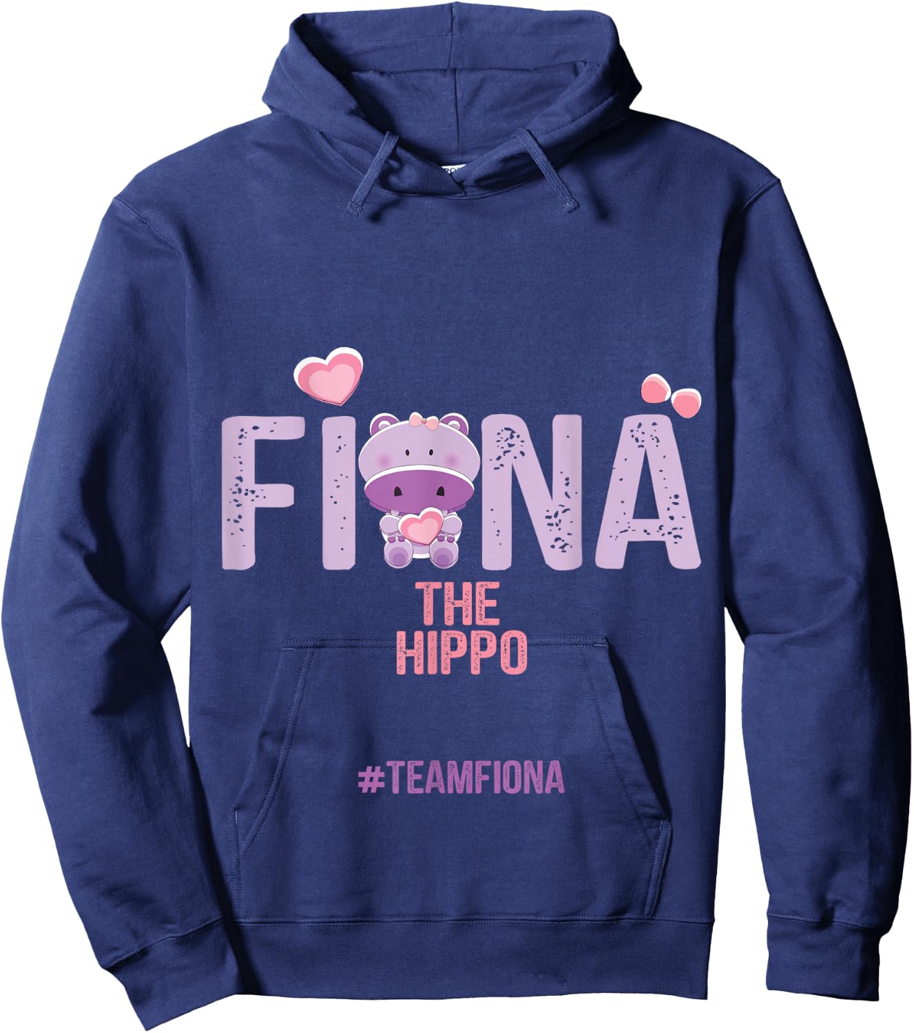Fiona The Hippo Team Fiona Hoodie - Hoodie | Navy