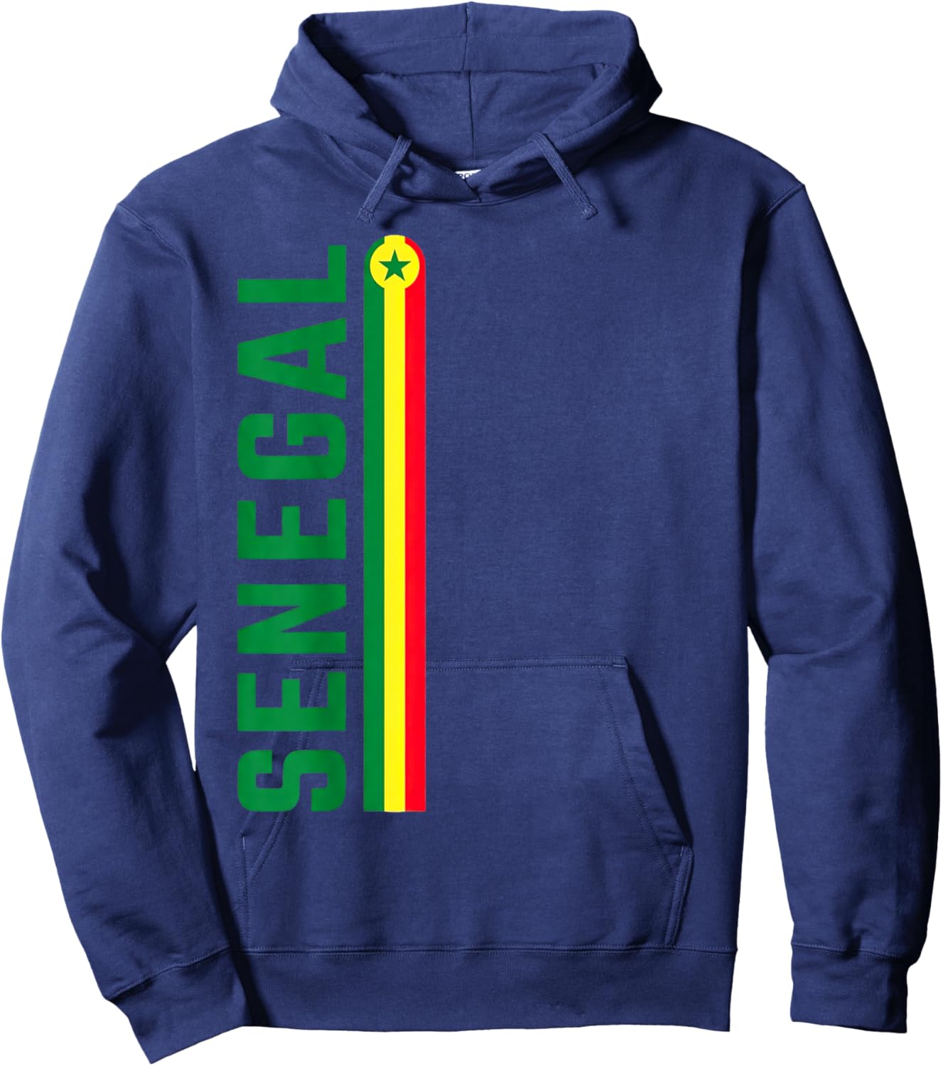 Senegal Souvenir Senegalese Travel Graphic Hoodie - Hoodie | Navy