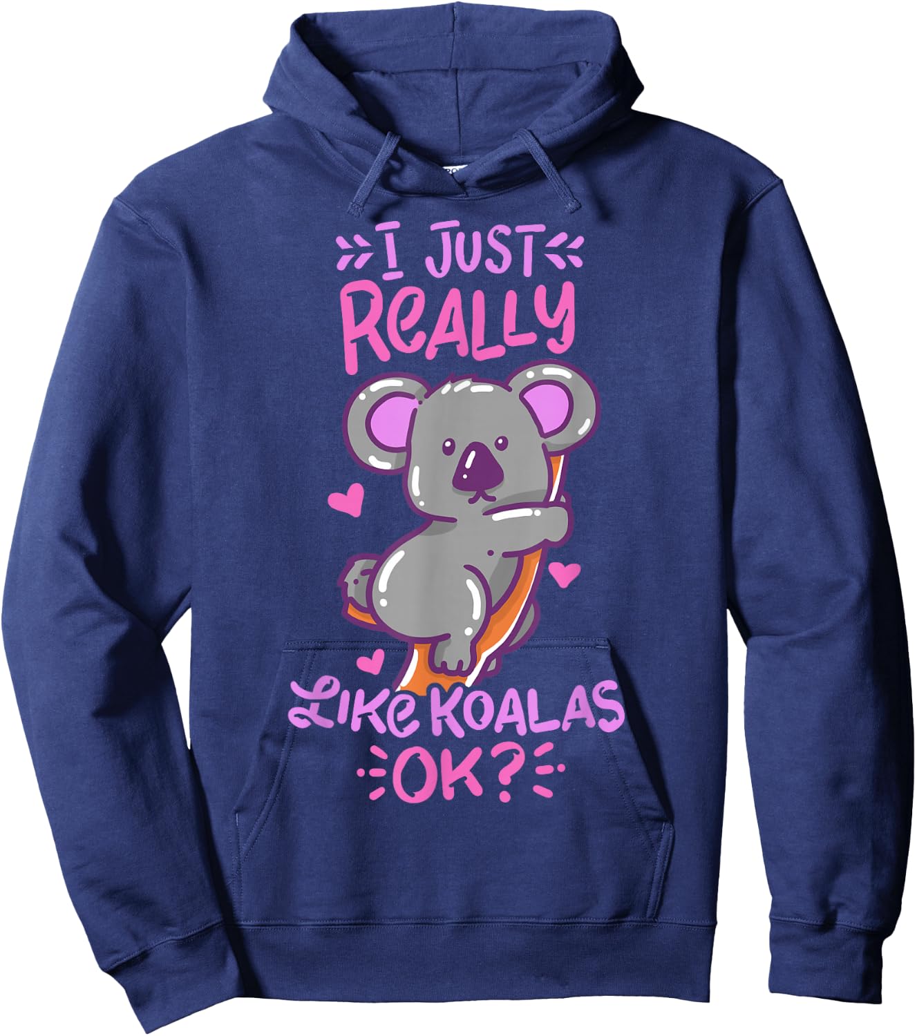 Koala Shirt Australia Australien Koalas Hoodie - Hoodie | Navy