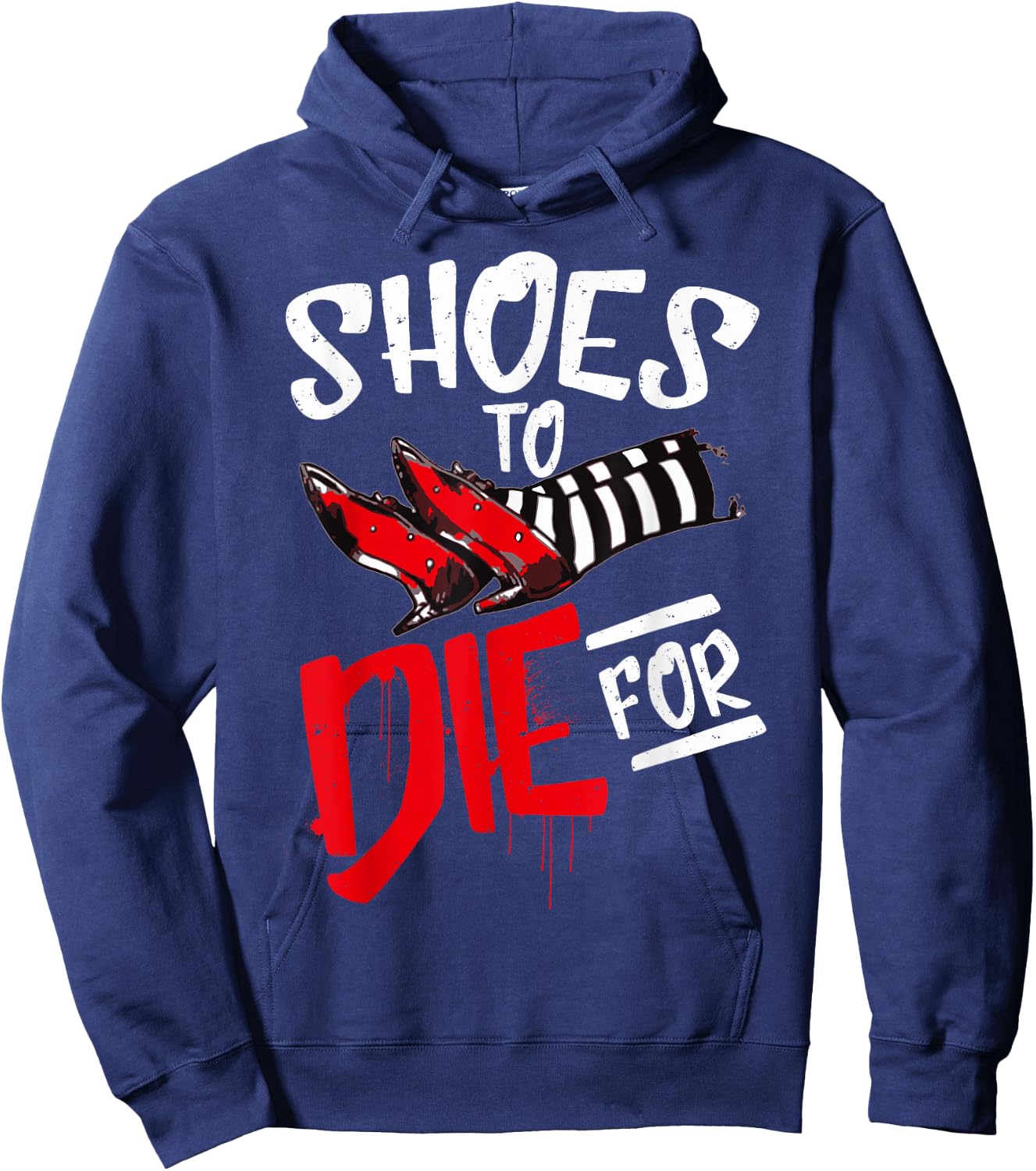 Shoes To Die For Ruby Witch Halloween Costume Funny Hoodie - Hoodie | Navy