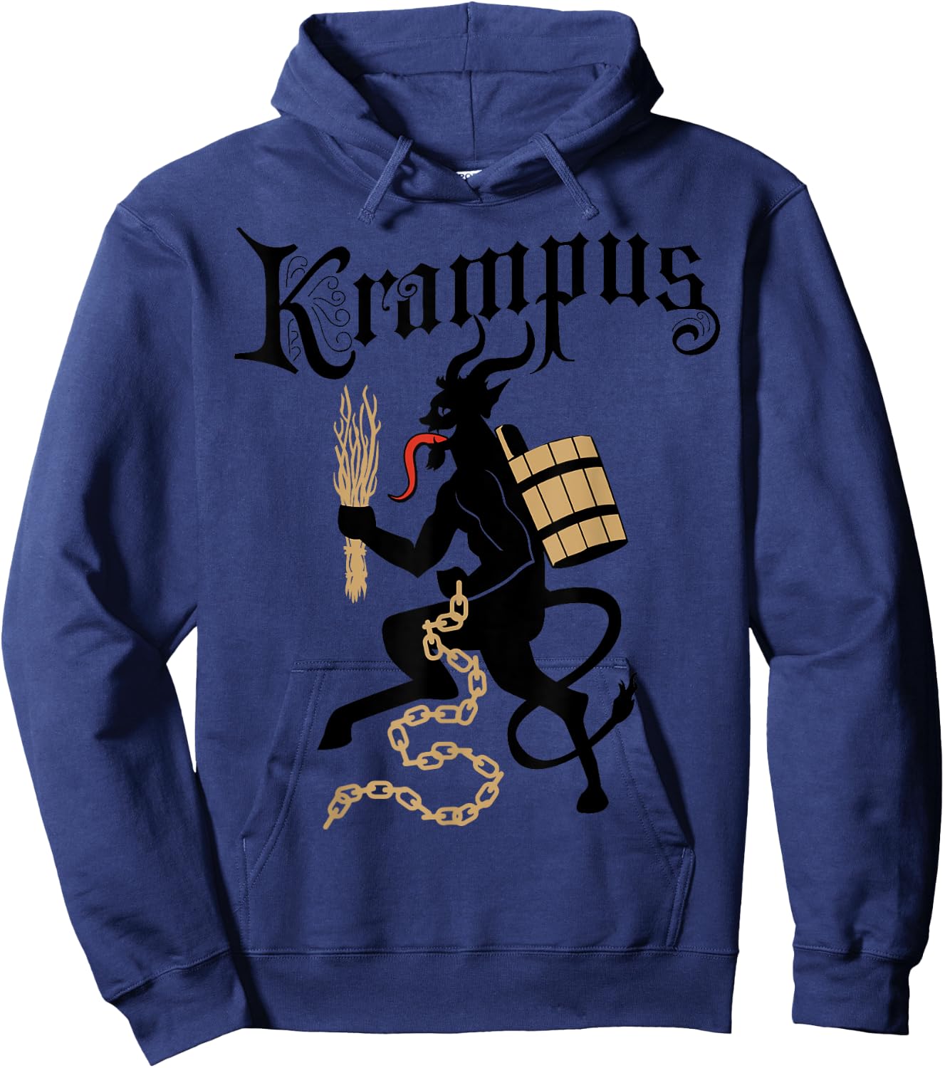 Holiday Krampus Hoodie - Hoodie | Navy