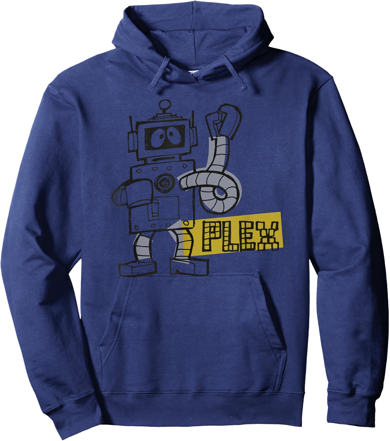 Yo Gabba Gabba - Sketch Plex Hoodie - Hoodie | Navy