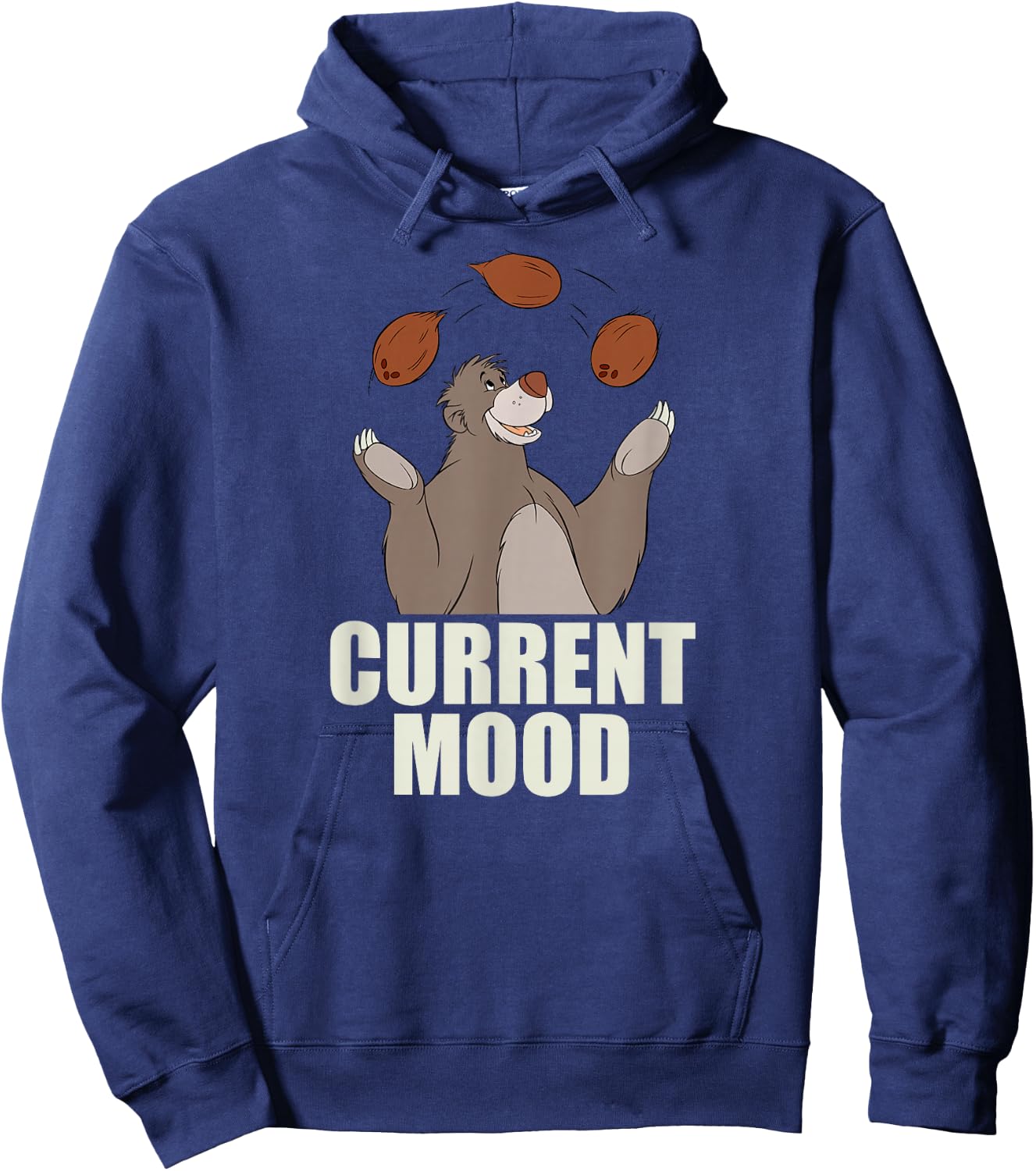 Disney - The Jungle Book Baloo Current Mood Hoodie - Hoodie | Navy