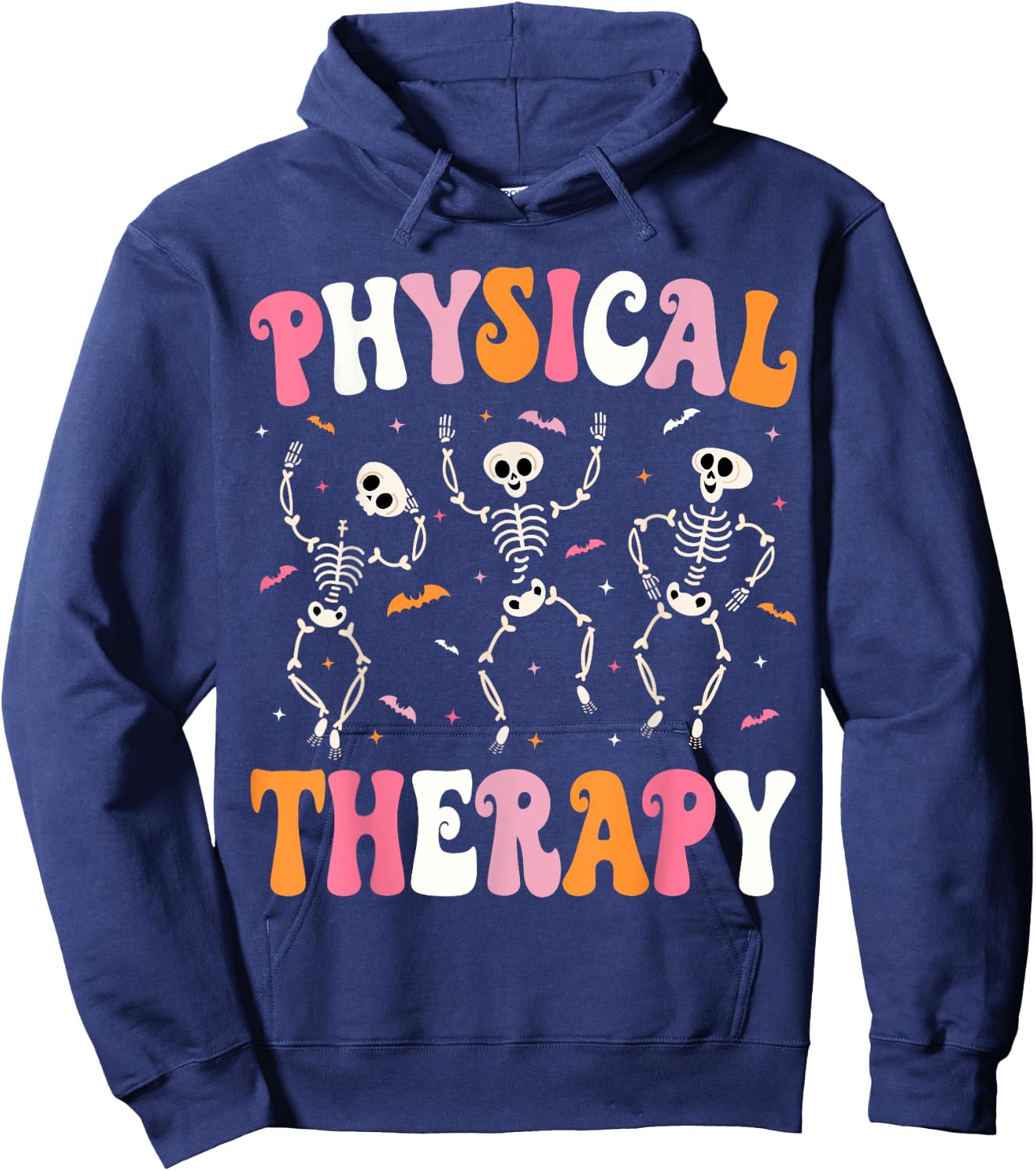 Physical Therapy Halloween Physical Therapist Halloween PT Hoodie - Hoodie | Navy