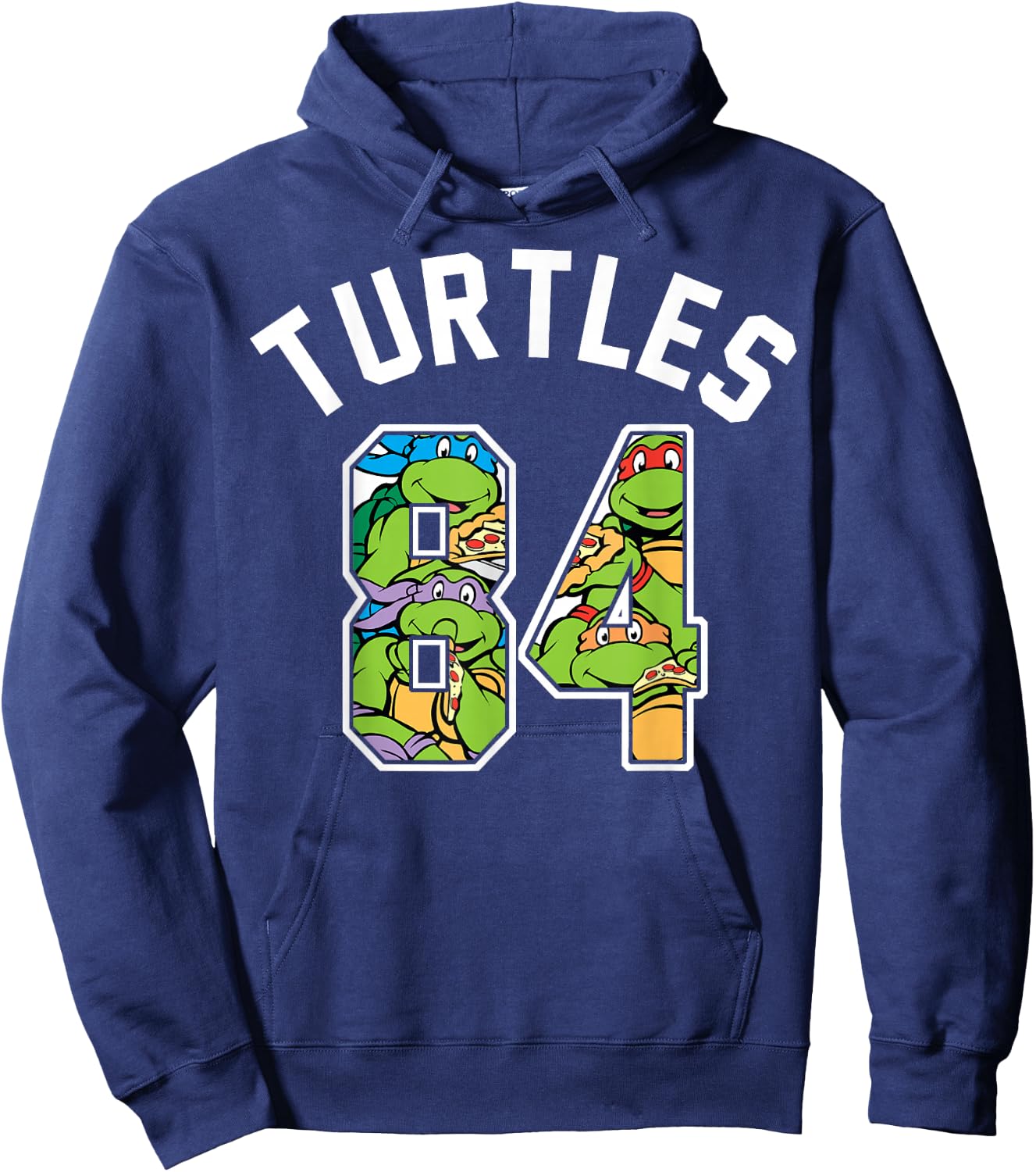 Teenage Mutant Ninja Turtles 84' Group Collage Hoodie - Hoodie | Navy