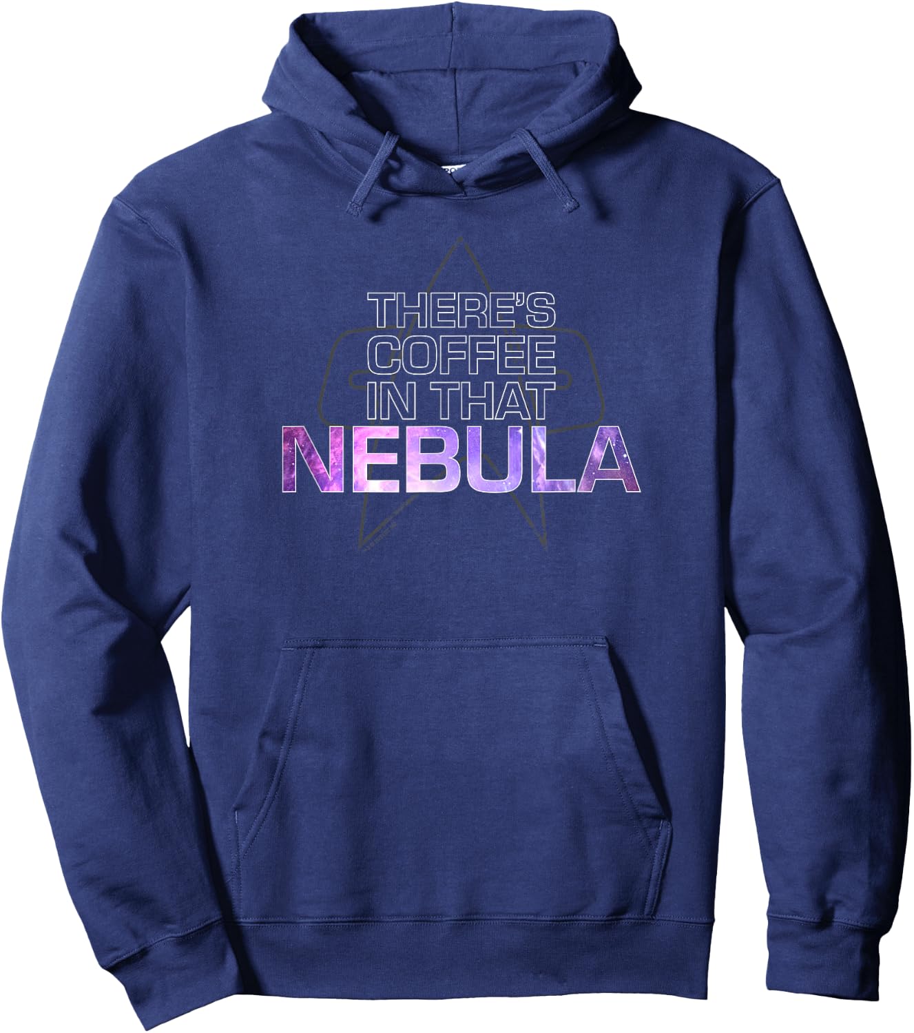 Star Trek: Voyager Coffee In That Nebula Hoodie - Hoodie | Navy