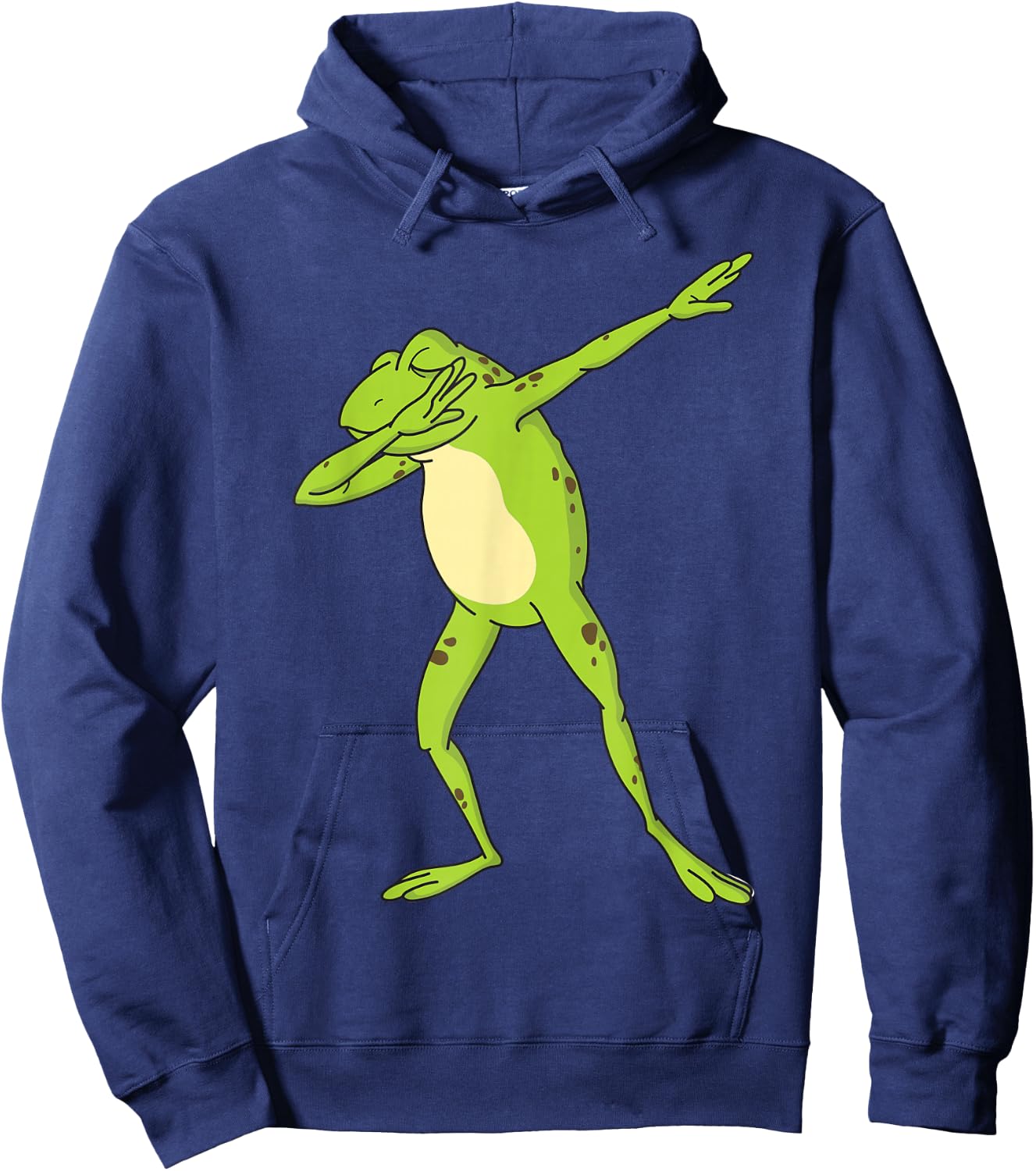 Dabbing Frog For Kids-Boys & Girls Funny Animal Dance Gift Hoodie - Hoodie | Navy
