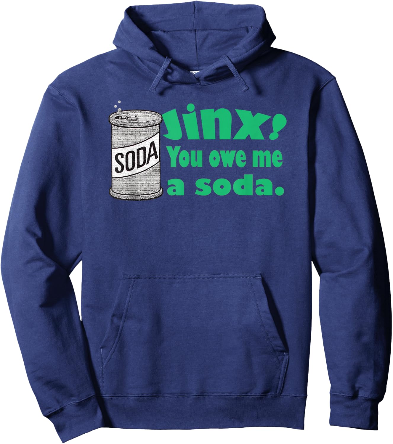 You Owe Me a Soda, 80s Children's Throwback Game Hoodie - Hoodie | Navy