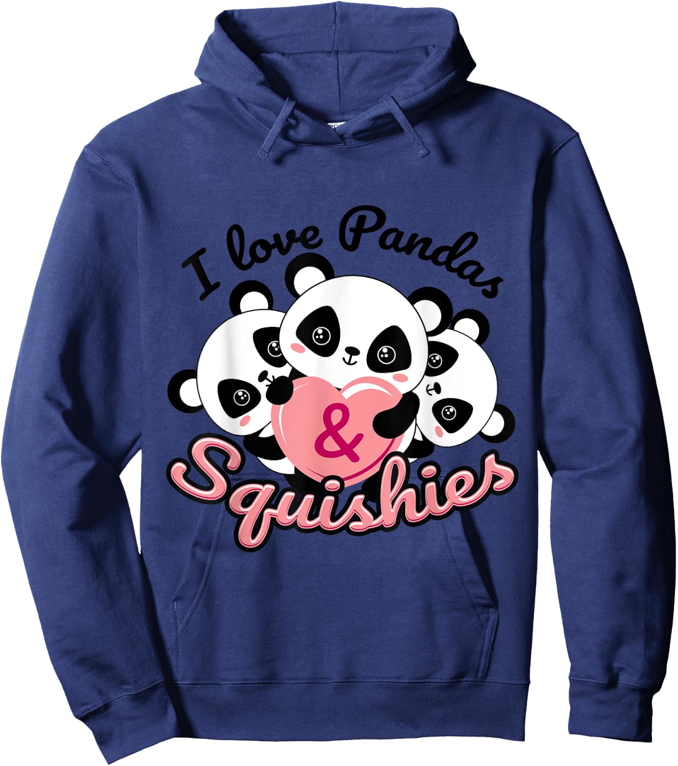 Cute Squishy , For Girls who like Squishies and Pandas Hoodie - Hoodie | Navy