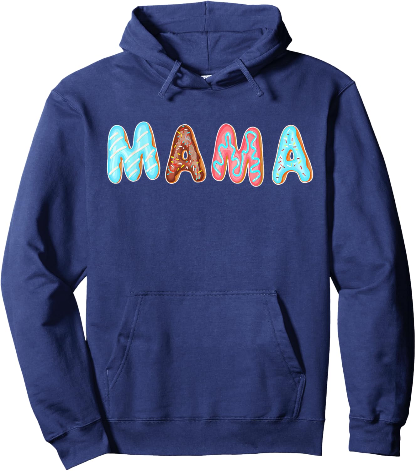 Sprinkle Donut Mom Mama Halloween Costume Hoodie - Hoodie | Navy