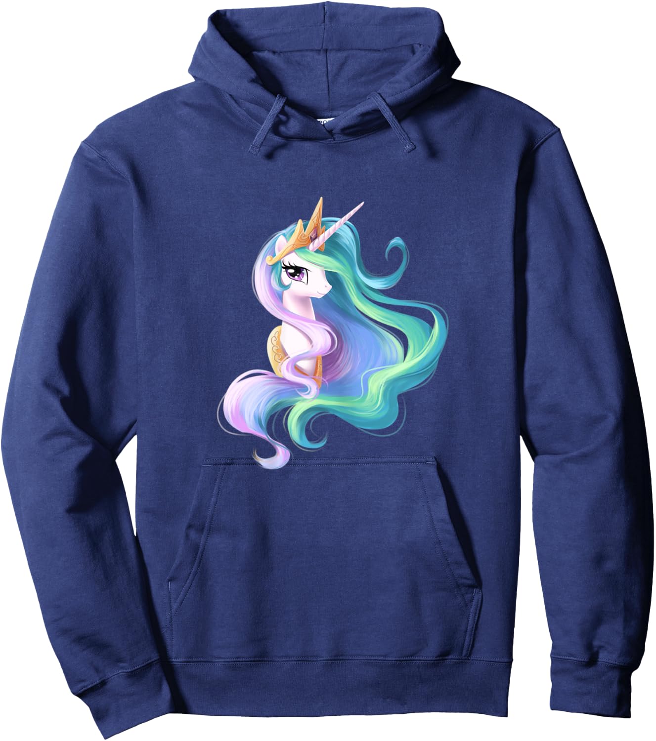 Princess Celestia Unicorn Shirt, A Perfect Unicorn Gift Hoodie - Hoodie | Navy