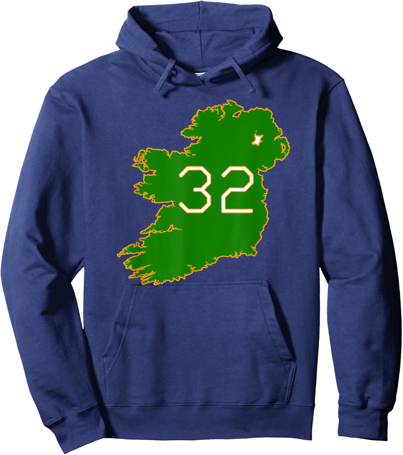 Irish Republican - Island Ireland 32 Hoodie - Hoodie | Navy