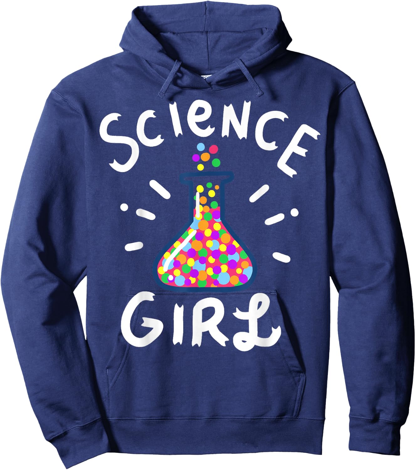 Science Girl Chemistry Biology Student Teacher Small Hoodie - Hoodie | Navy