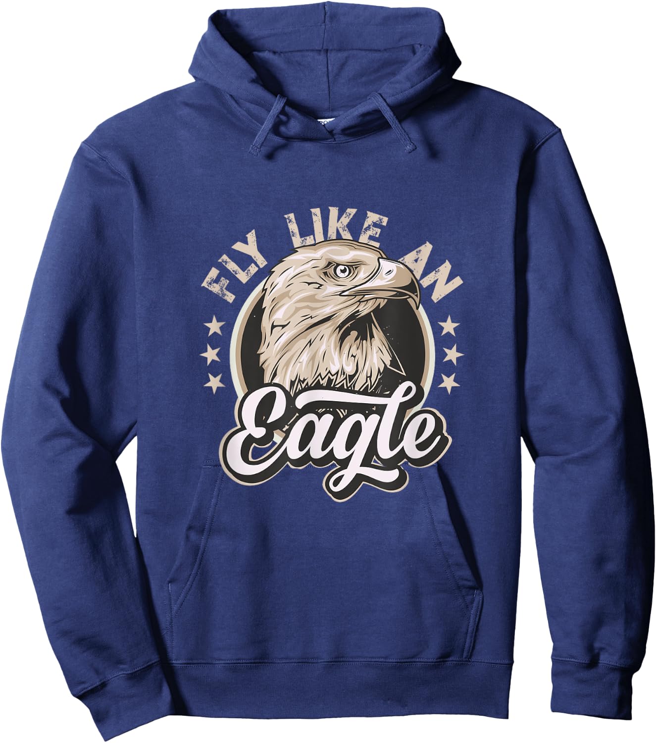 Mikels World Fly Like An Eagle - the American Way of Life Hoodie - Hoodie | Navy