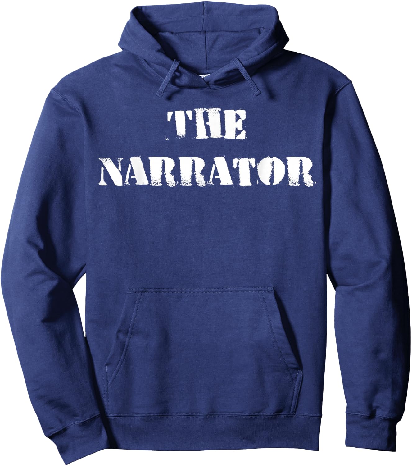 Funny Narrator Hoodie - Hoodie | Navy