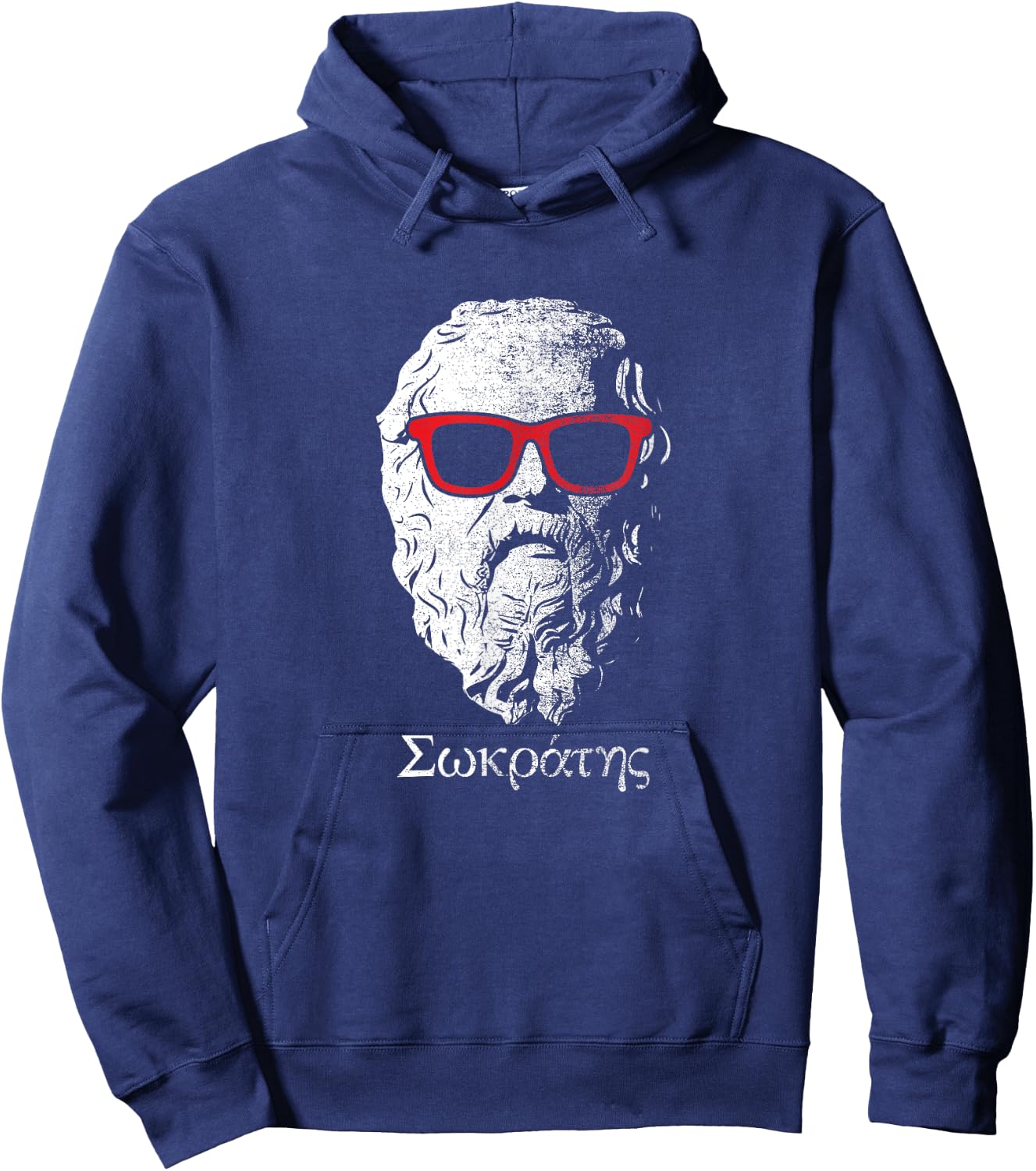 Cool Socrates Father Of Philosophy Hoodie - Hoodie | Navy