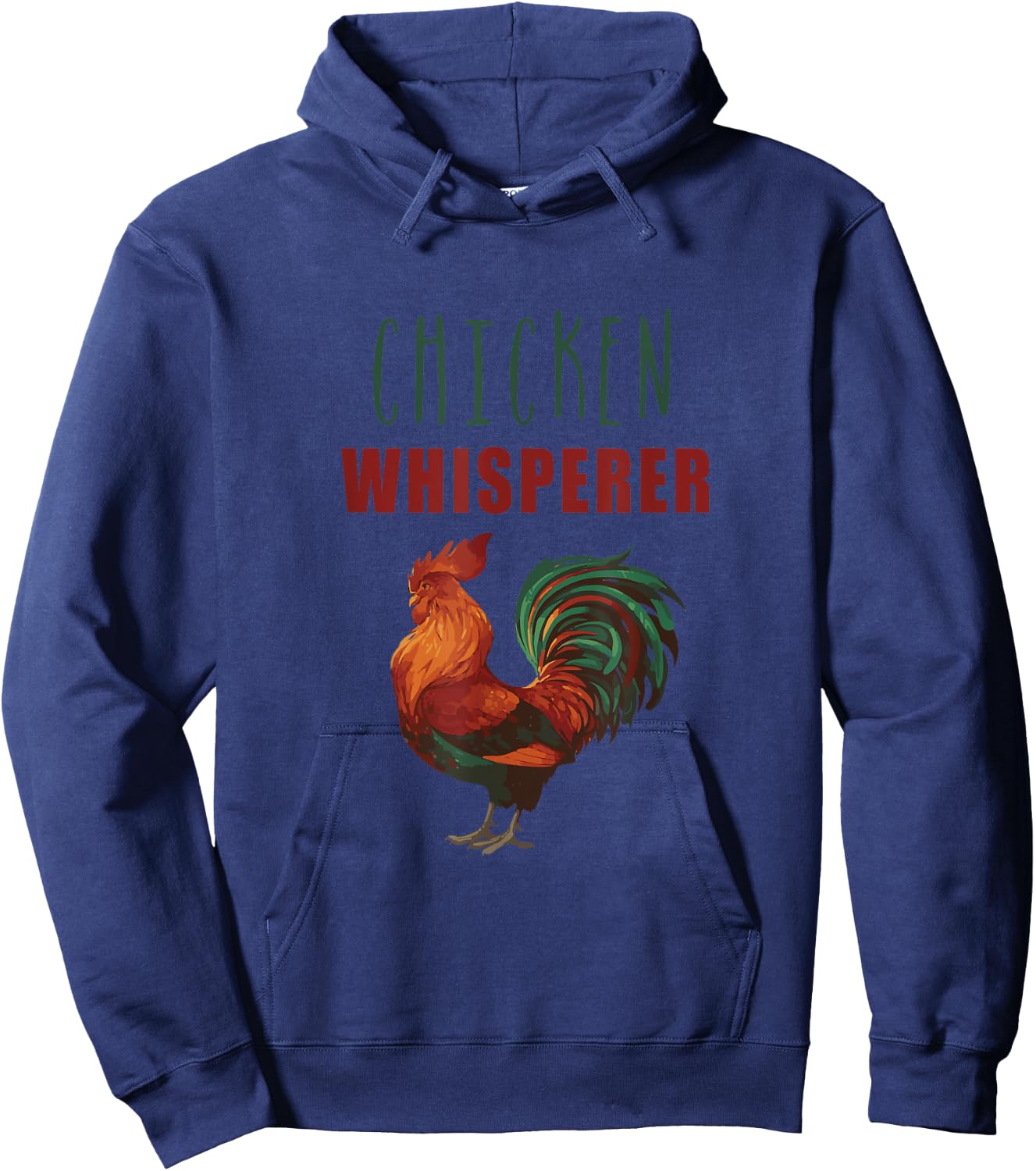Funny Saying Chicken Whisperer Hen Farming Men Women Farm Hoodie - Hoodie | Navy