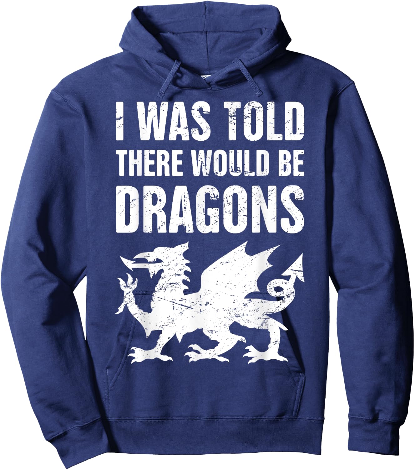 I was Told There Would Be Dragons Renaissance Fair Hoodie - Hoodie | Navy