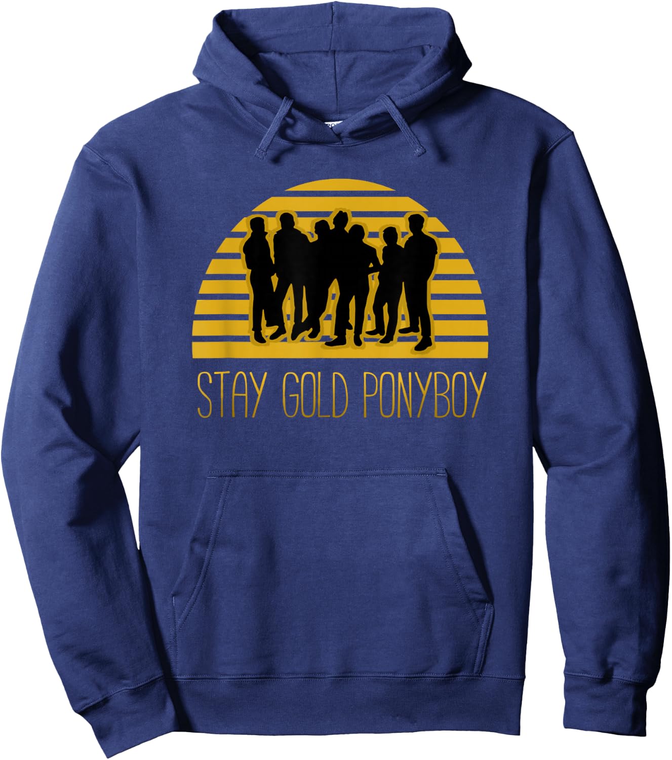 Stay Gold Ponyboy Hoodie - Hoodie | Navy